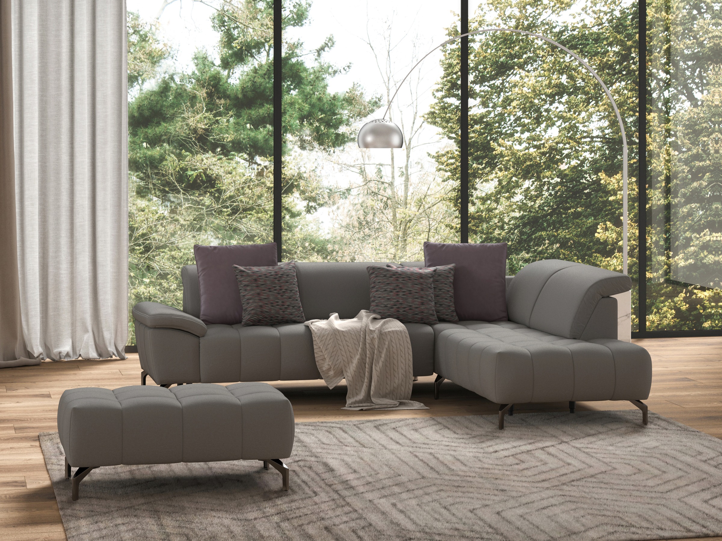 sit&more Tabouret »Cool« mit schwarzen Füssen