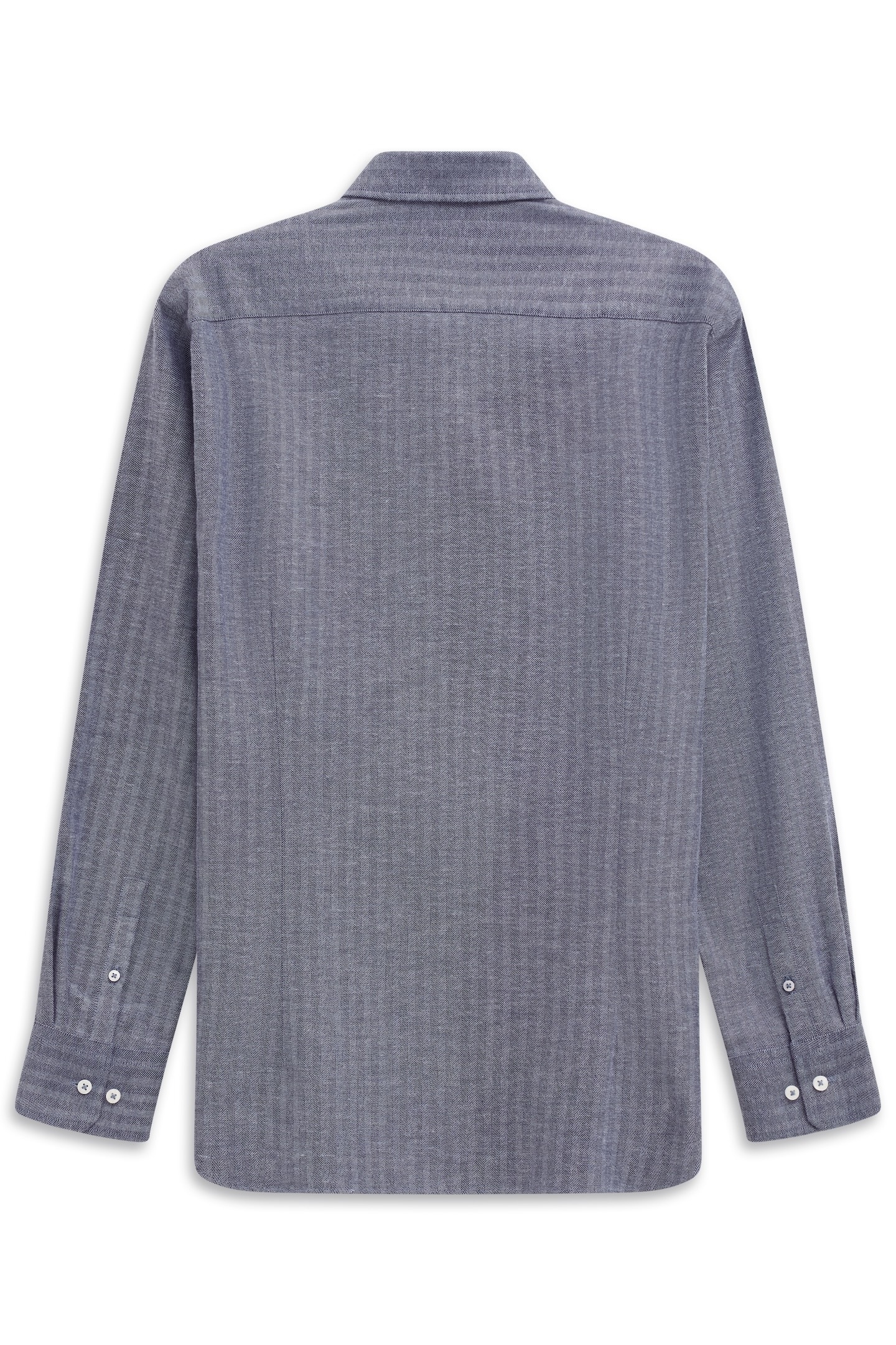 bugatti Chemise à manches longues »Soft Cotton« im Modern Fit mit Button-Down Kragen