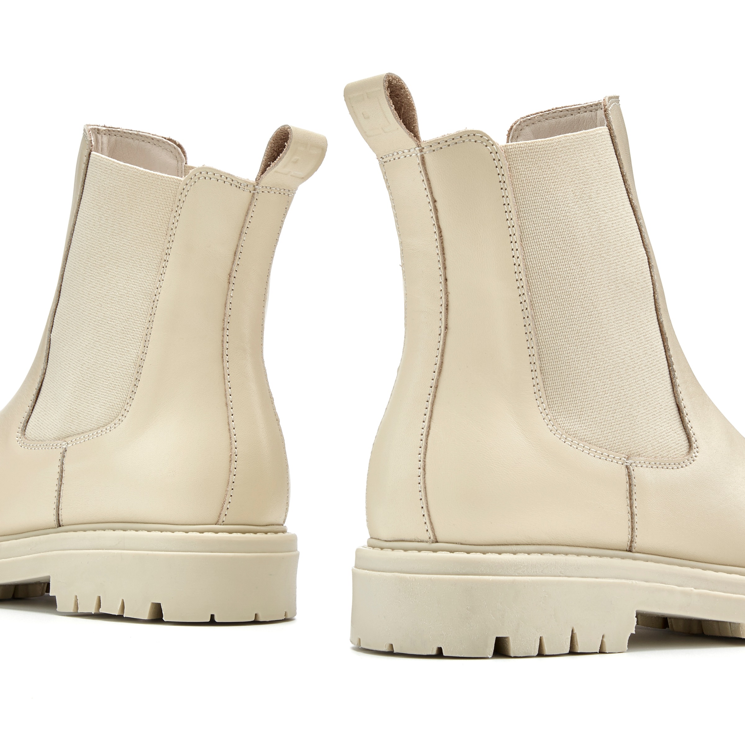 Elbsand Bottines »Chelseaboots, Schlupfstiefel, Lederstiefelette, Herbststiefelette«  NOUVEAU bottes biker en cuir avec inserts stretch et semelle profilée légère