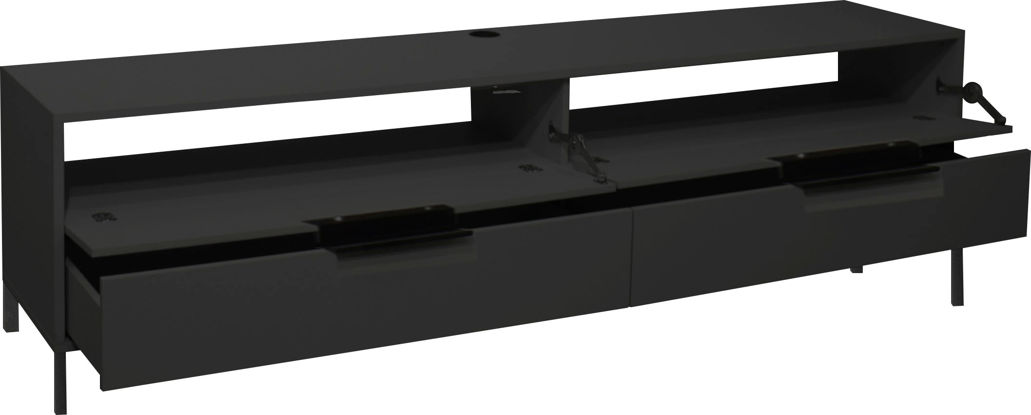 Mäusbacher Table basse »Bonnie TOPSELLER!« OTTOs Choice,  Lowboard mit Quadratgestell