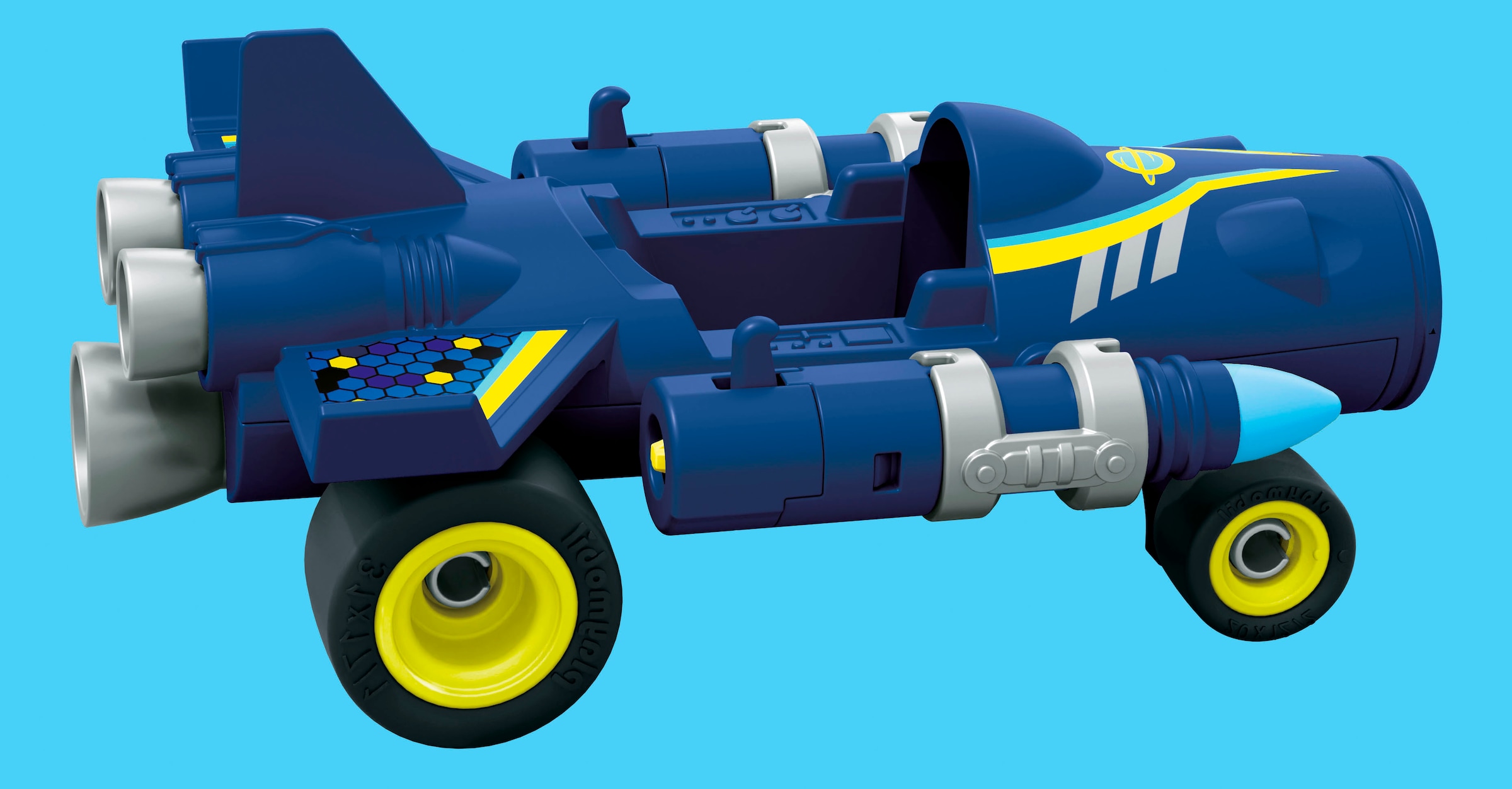 Playmobil® Konstruktions-Spielset »Rasender Space-Jet (71719), Funstars« Made in Europe