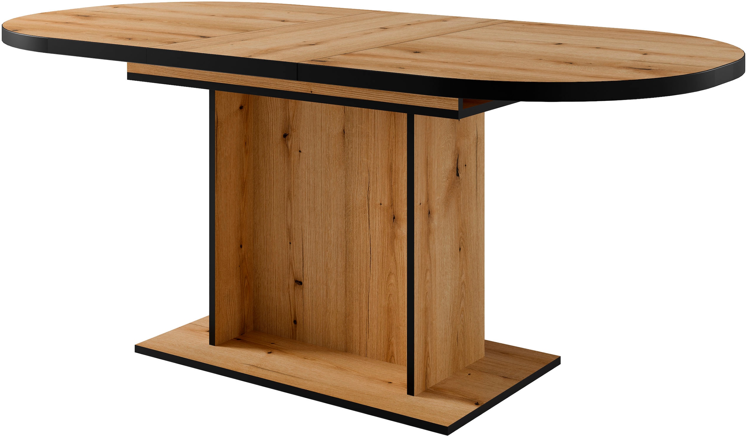 GOODproduct Esstisch »Basel, Esstisch ausziehbar, in 2 Farben erhältlich« pflegeleichter Tisch, 140cm auf 180cm ausziehbar, verschiedene Farben