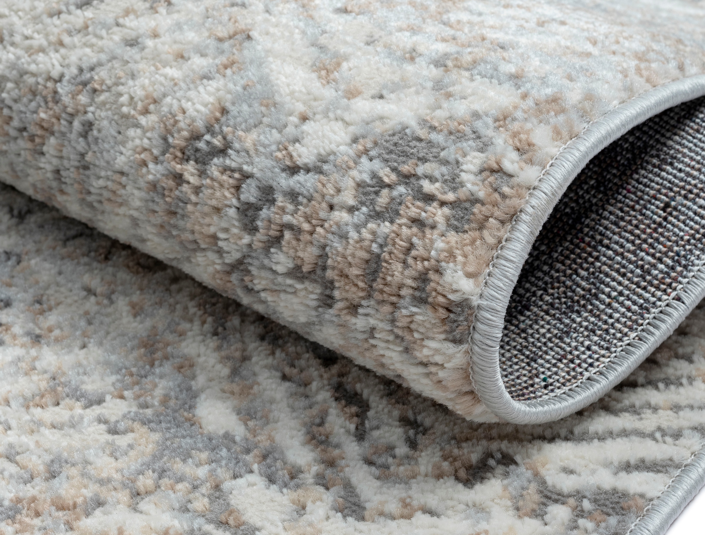 GOODproduct Teppich »Micah« rechteckig 8 mm Höhe Kurzflor, modernes Design, pflegeleicht, Wohnzimmer