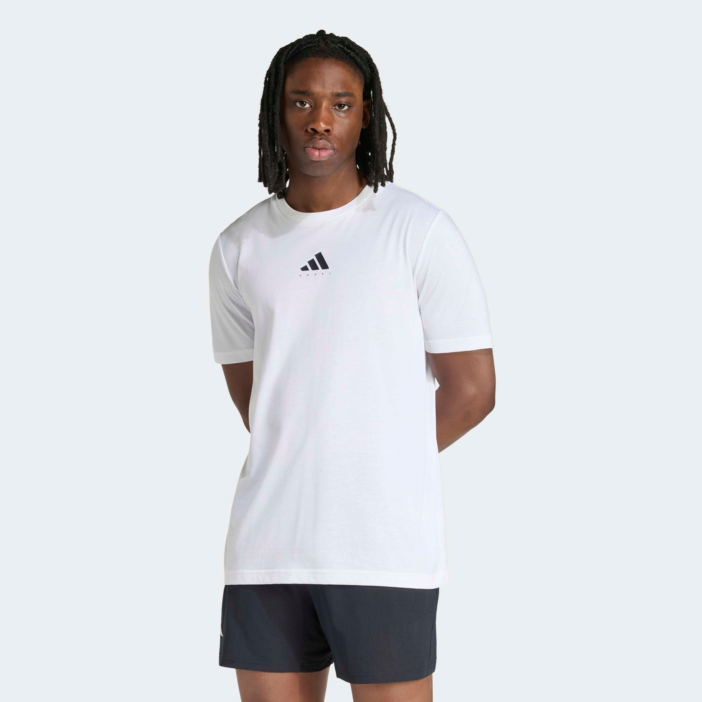adidas Performance T-shirt »M PADEL CAT G T« avec col rond, sans fermeture, en polyester