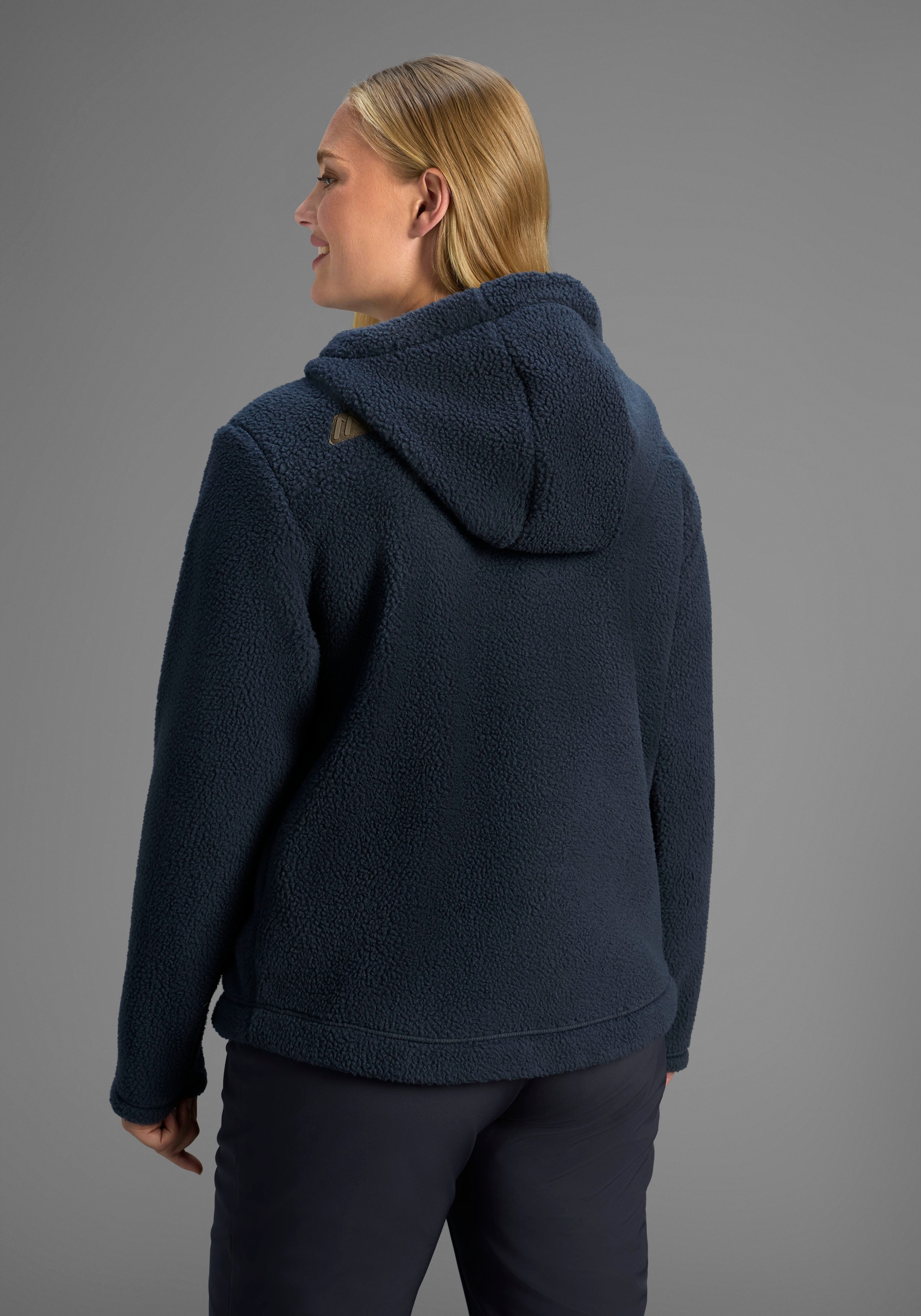 Maier Sports Veste polaire »DA-FLEECEJACKE RACKA W« für Outdoor-Aktivitäten, aus Polyester, gerader Schnitt