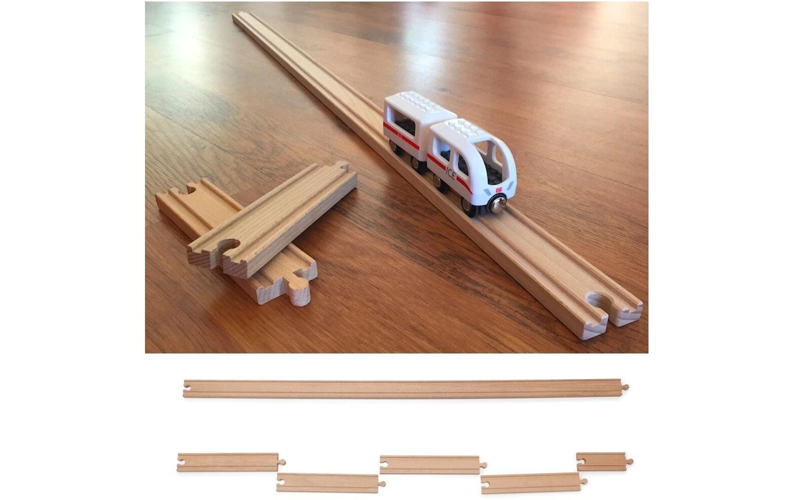  Rail de chemin de fer jouet »Neue Freunde XXL Holzschiene«