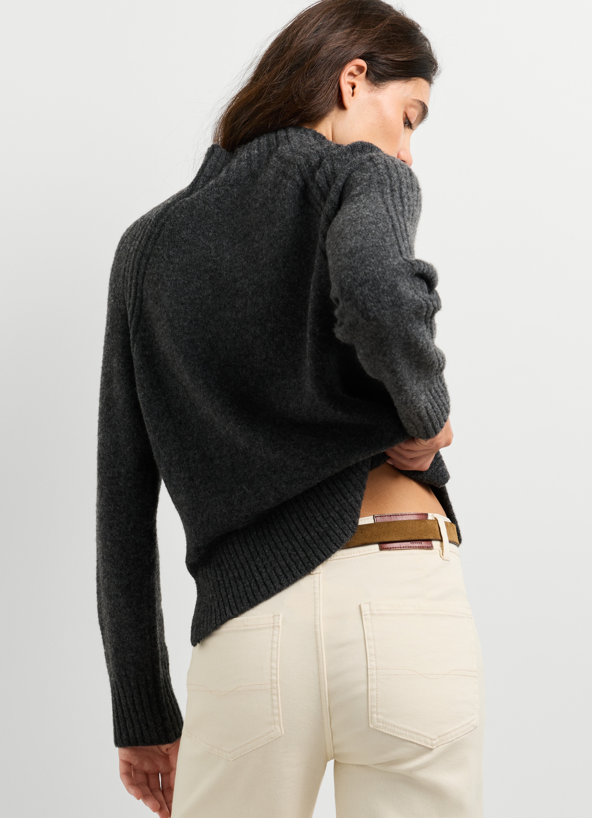Pepe Jeans Strickpullover »ASHLEY PERKINS« mit Stehkragen