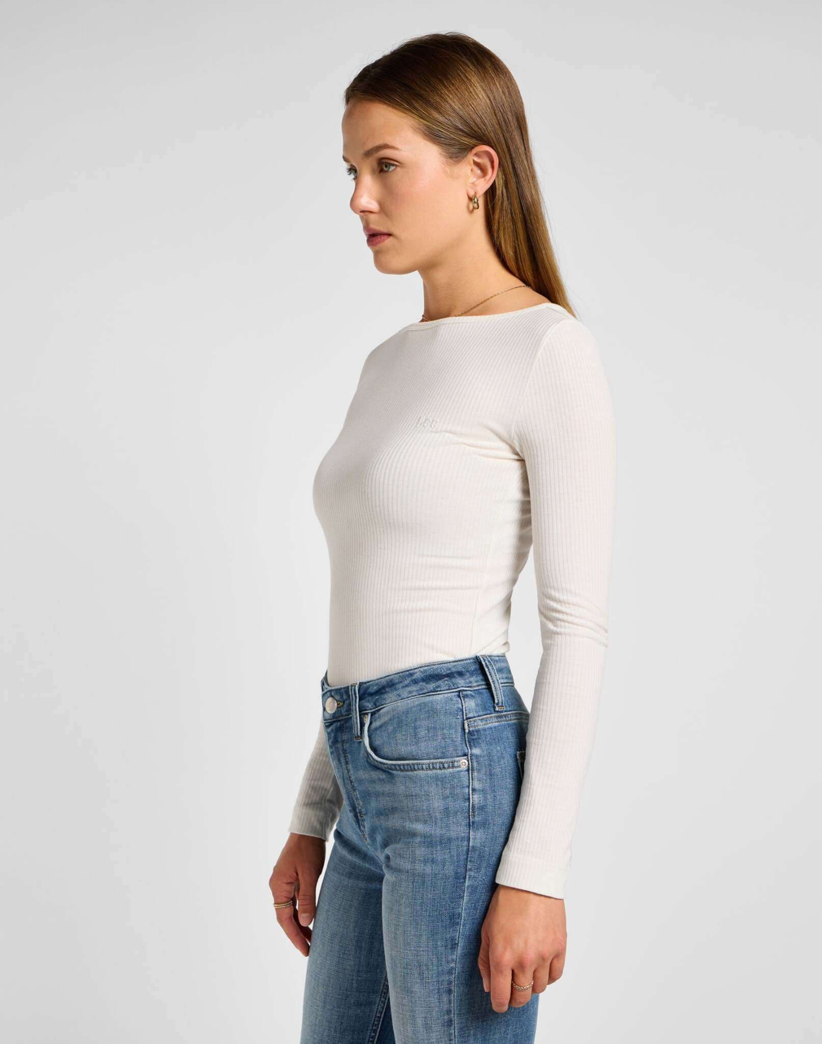 Lee® Langarmshirt »Lee Langarmshirt Longsleeves Boat Neck Tee«