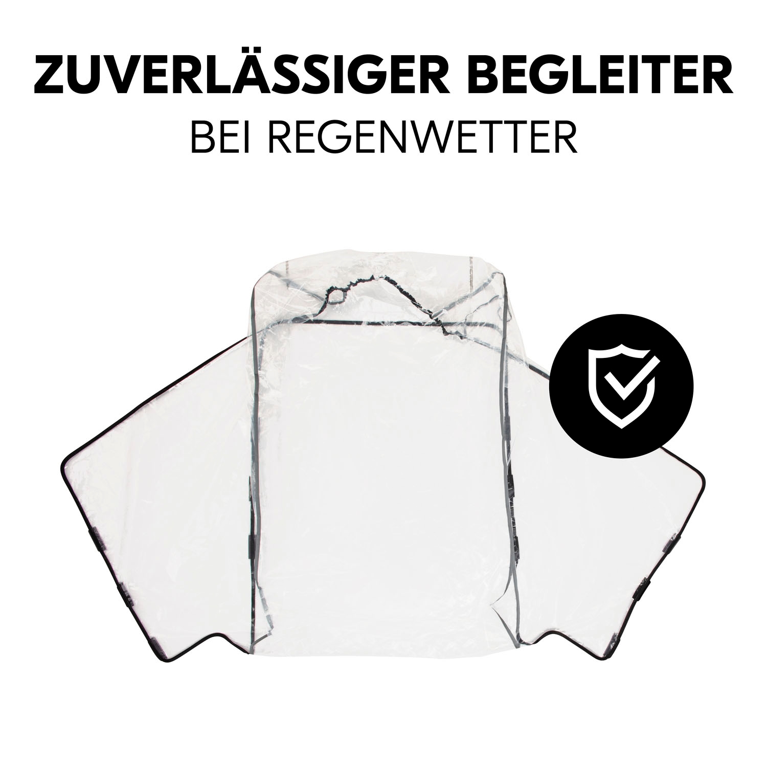 Hauck Regenverdeck »Bike N Walk Duo Raincover« für Bike N Walk Fahrradanhänger