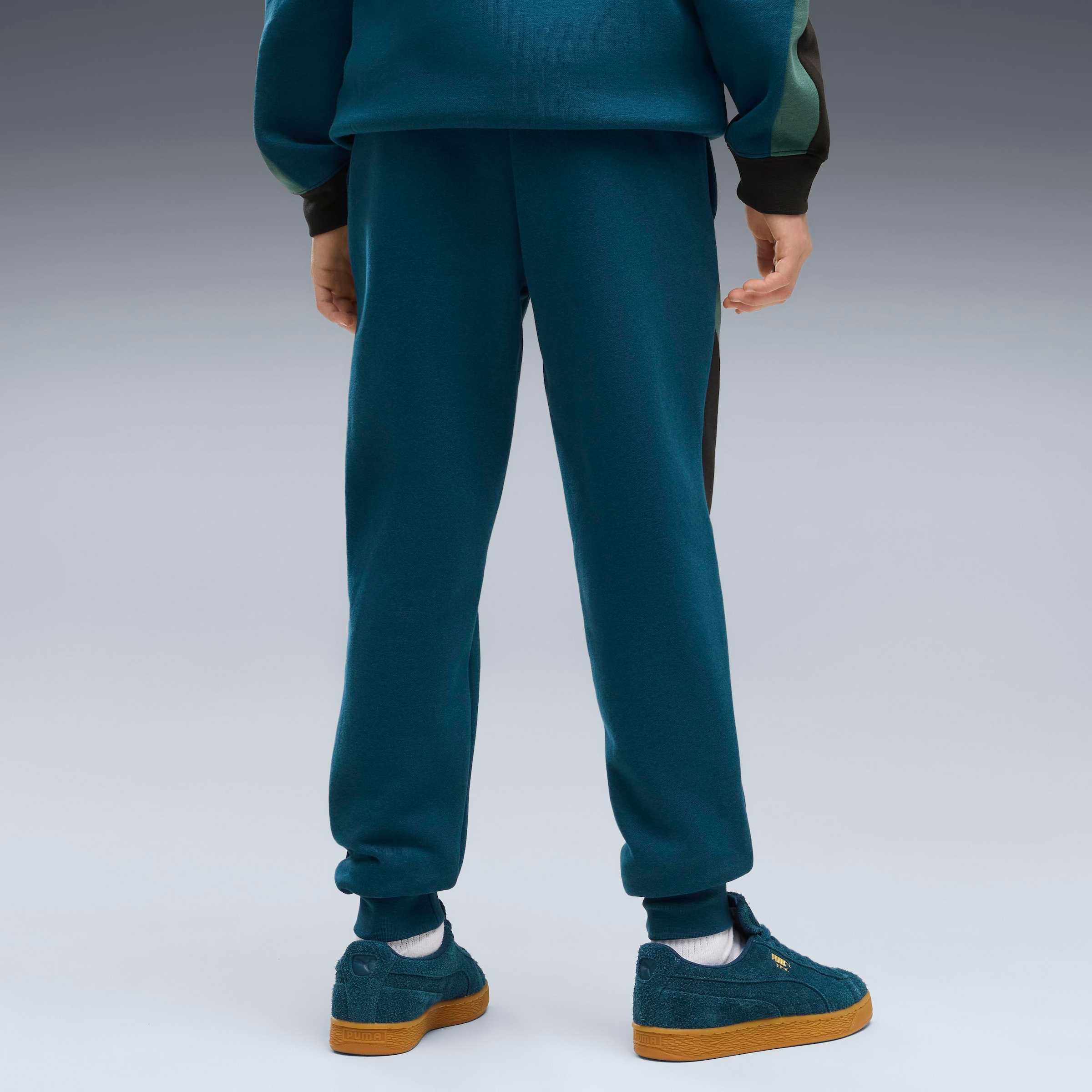 PUMA Pantalon de survêtement »ESS BLOCK SWEATPANTS FL B«  coupe régulière, pour sport et loisirs, style sportif