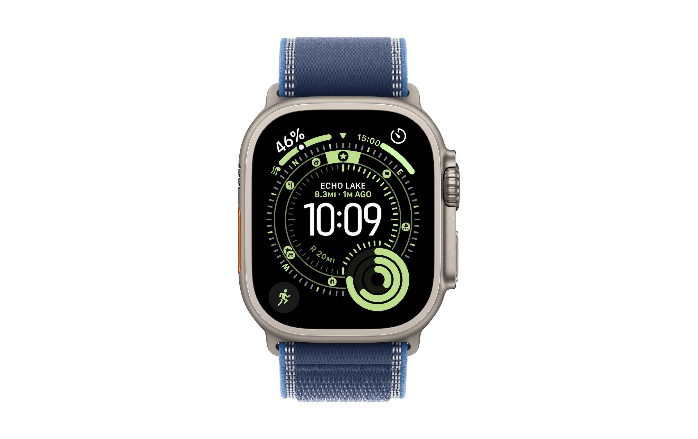 Apple Smartwatch-Armband »Trail Loop 49 mm Titanium«