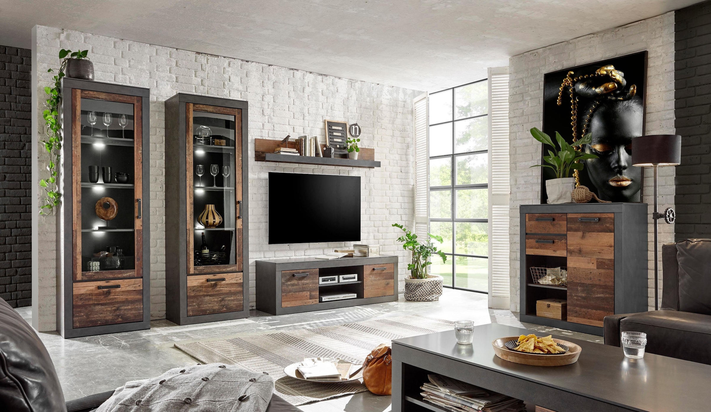 Home affaire Meuble mural »BROOKLYN« 4 cuis tlg.