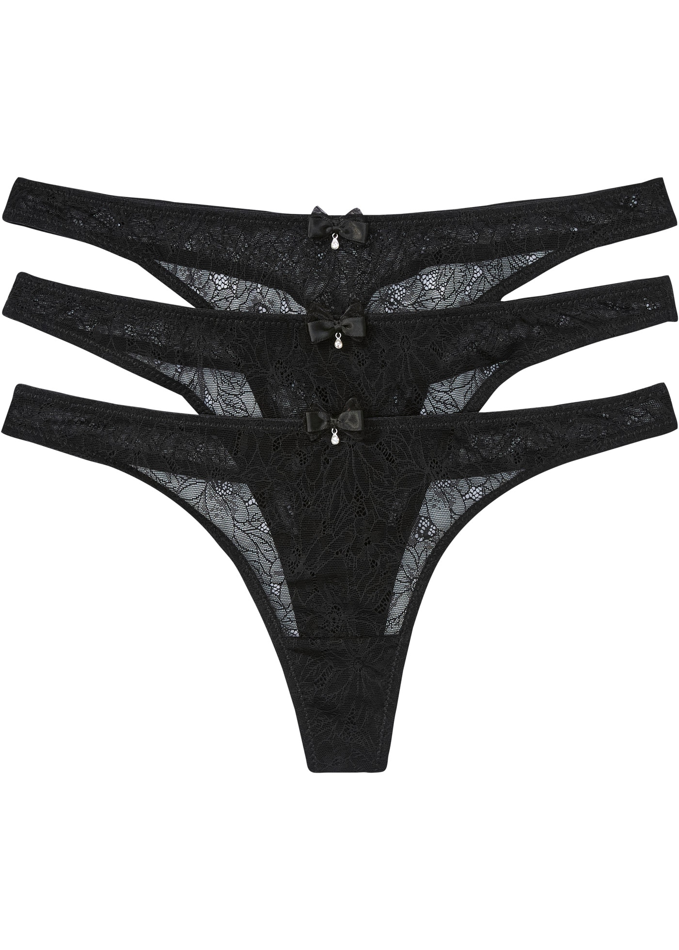 bonprix String Packung, 3 Stk. tlg.,