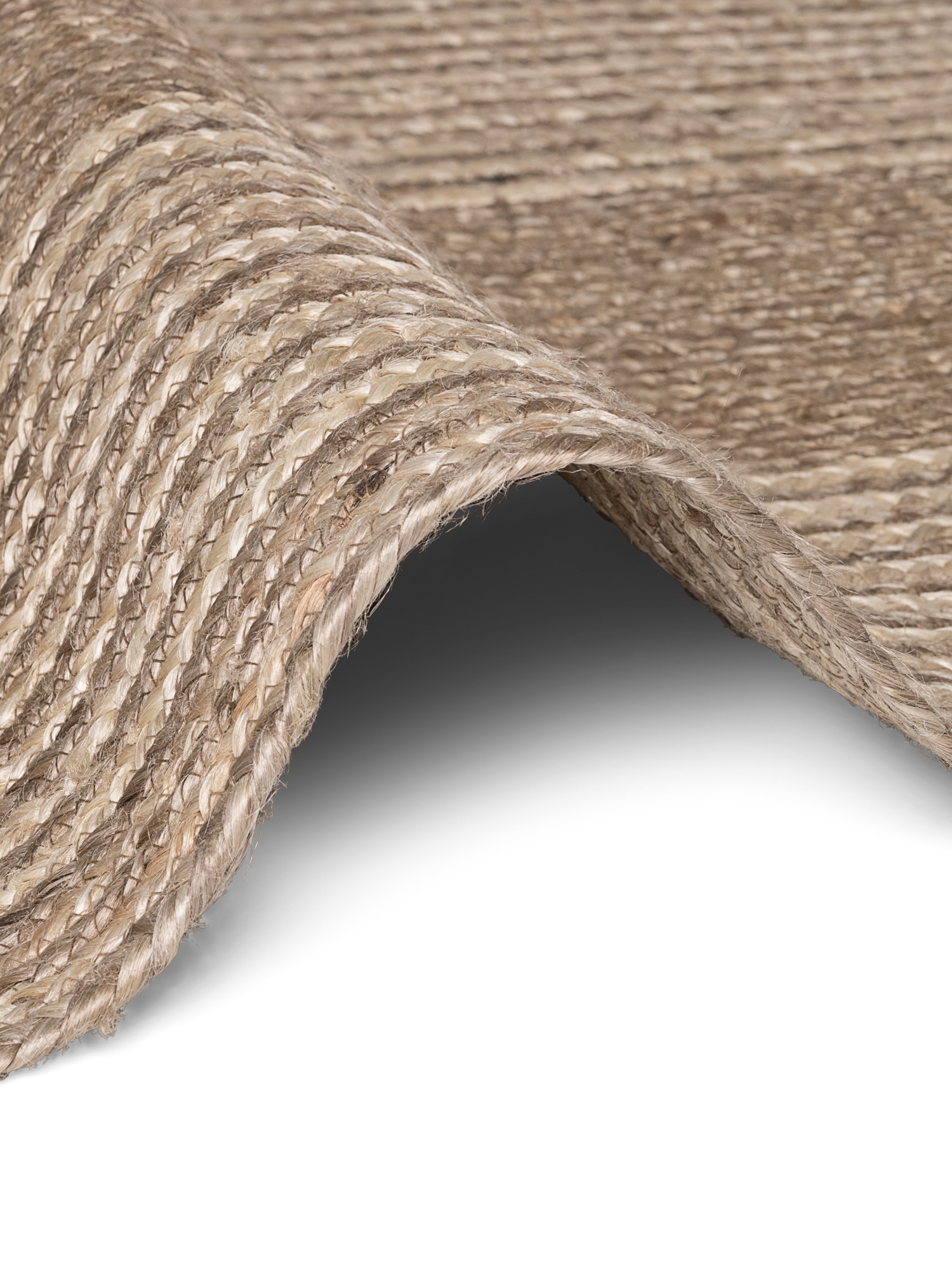 HANSE Home Tapis »Juno Line  Juteteppich« Rectangulaire 9 mm Höhe jute, forme, fait main, tapis de salon, tapis naturel, salon