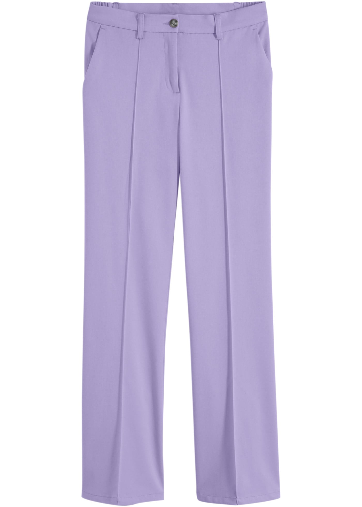 bonprix Pantalon de costume  mit Elasthan-Anteil, Regular Fit, Flared Schnitt, eleganter Stil