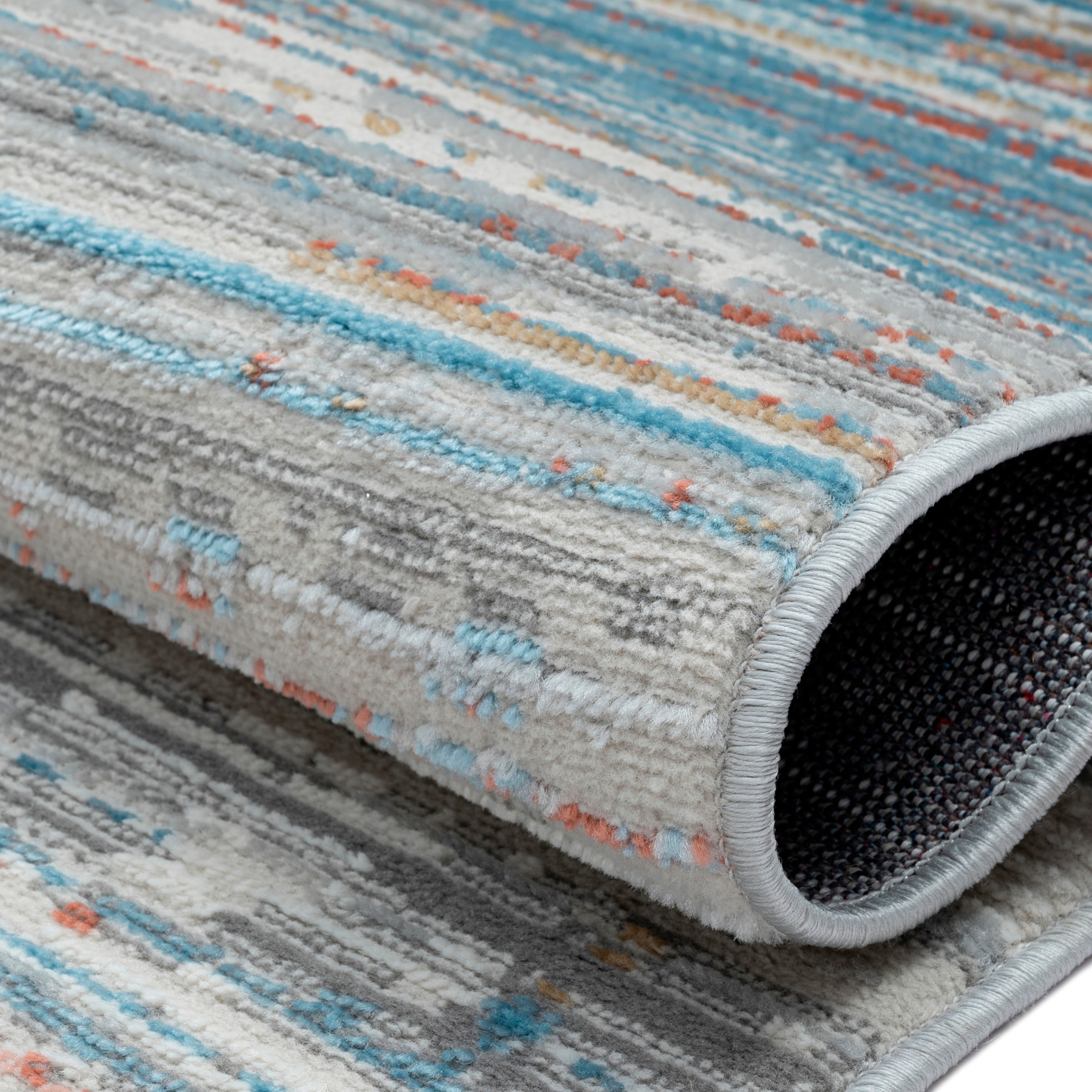 Myflair Möbel & Accessoires Tapis »My Colors« Rectangulaire 8 mm Höhe Kurzflor, Retro-Design, besonders weich durch Microfaser