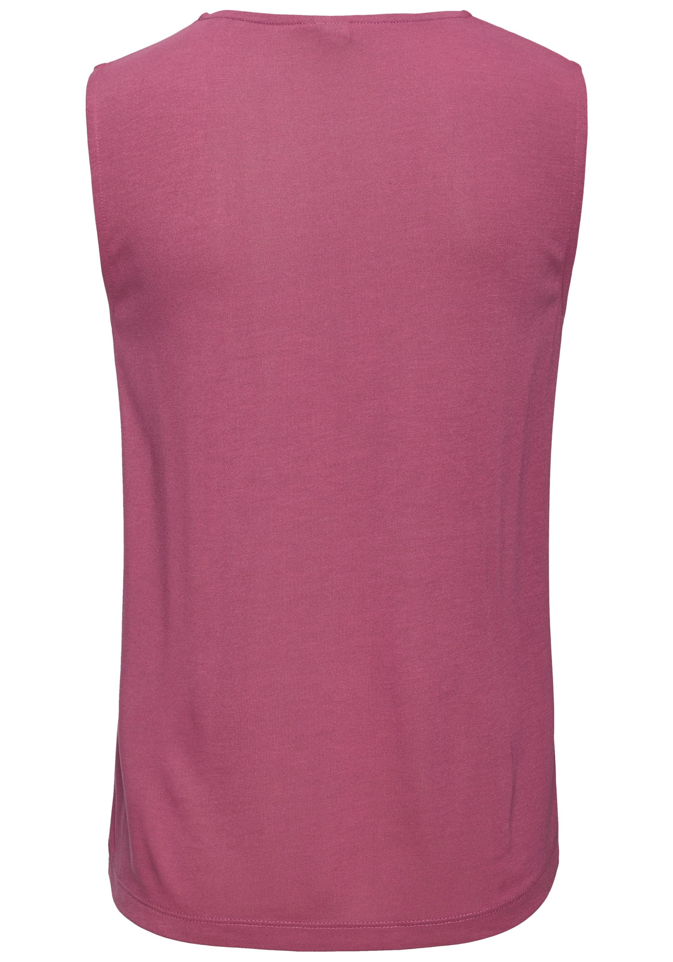 LASCANA Strandtop mit Zierknöpfen, Sommertop, Basic