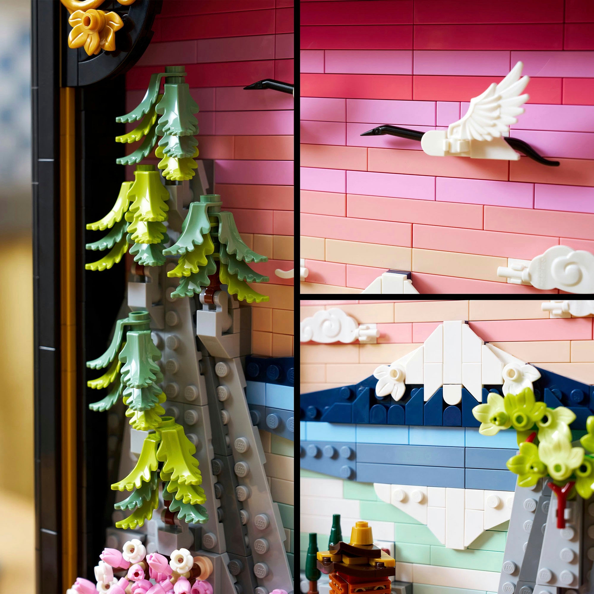 LEGO® Pions de construction »Japanische Kirschblütenlandschaft (31218), LEGO ART« Made in Europe