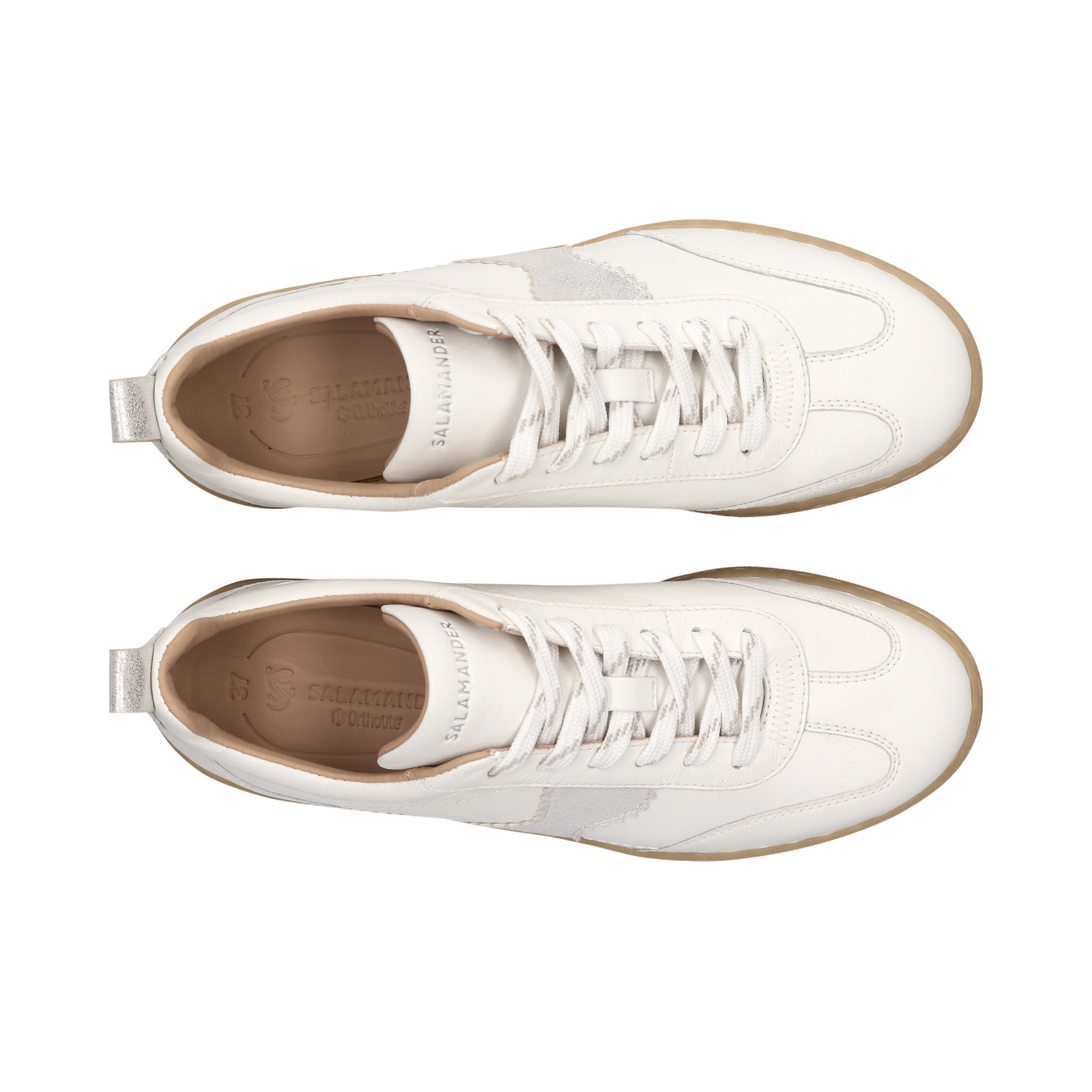 Salamander Sneakers  Retro Schnürschuh, Halbschuh, Freizeitsneaker mit Wechselfussbett