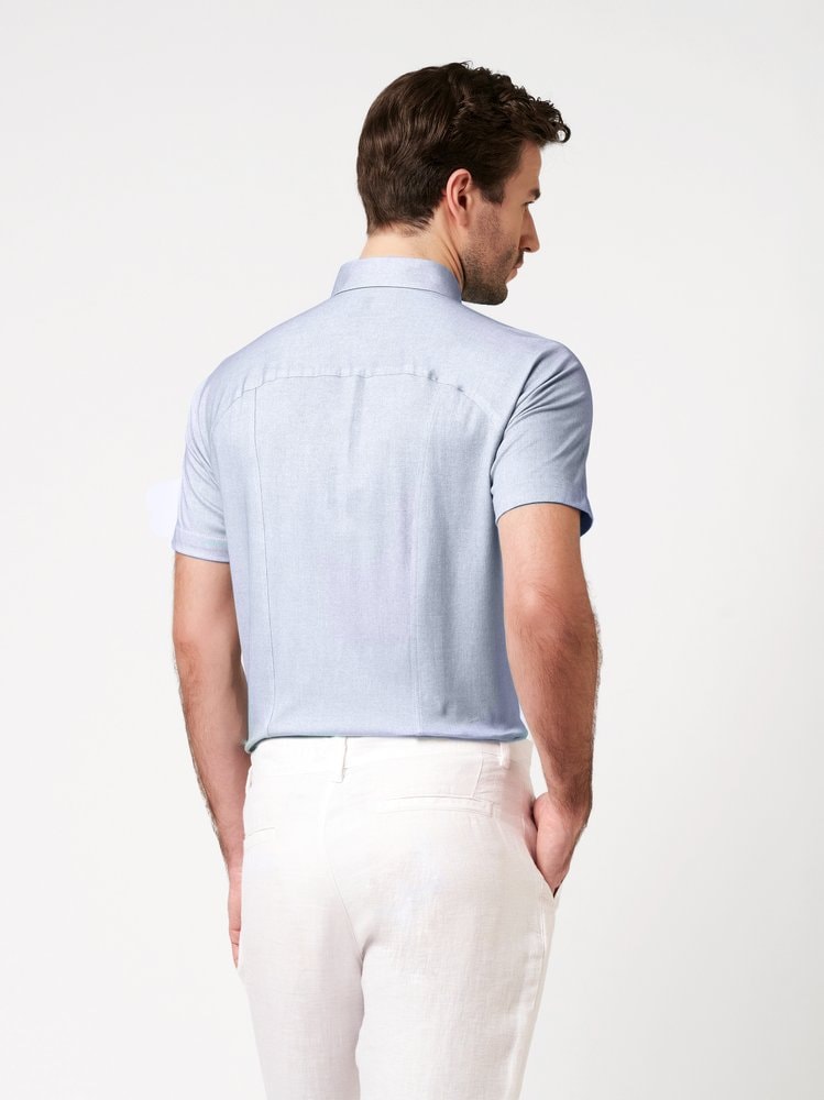 DESOTO Chemise à manches courtes »Casual Kent 1/2« chemise en jersey, coupe slim