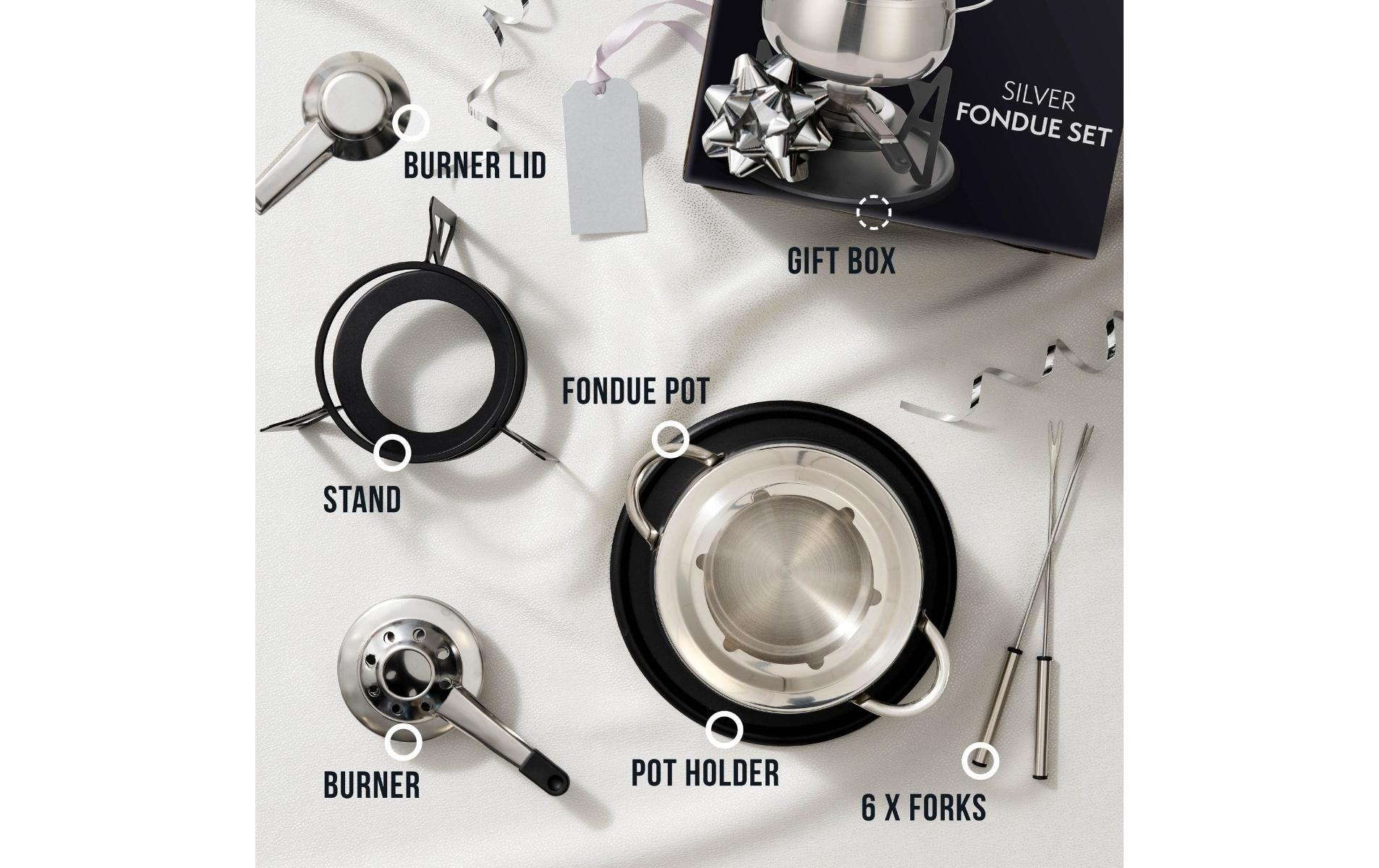   Fondue »Oak & Steel 11 Teile«