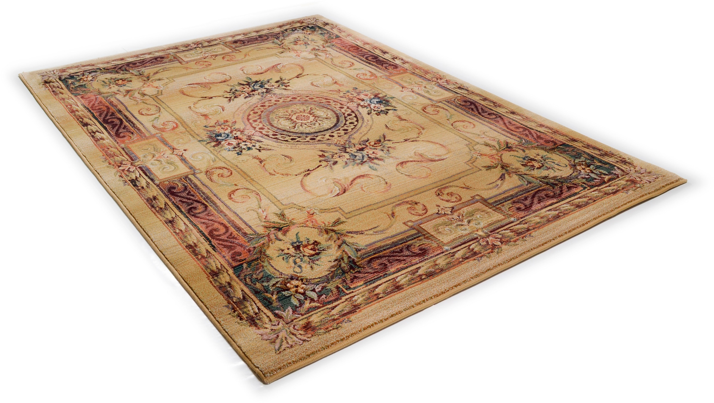 THEKO Teppich »Gabiro 856« rechteckig 10 mm Höhe Kurzflor, Orient-Optik, auch als Läufer, Wohnzimmer