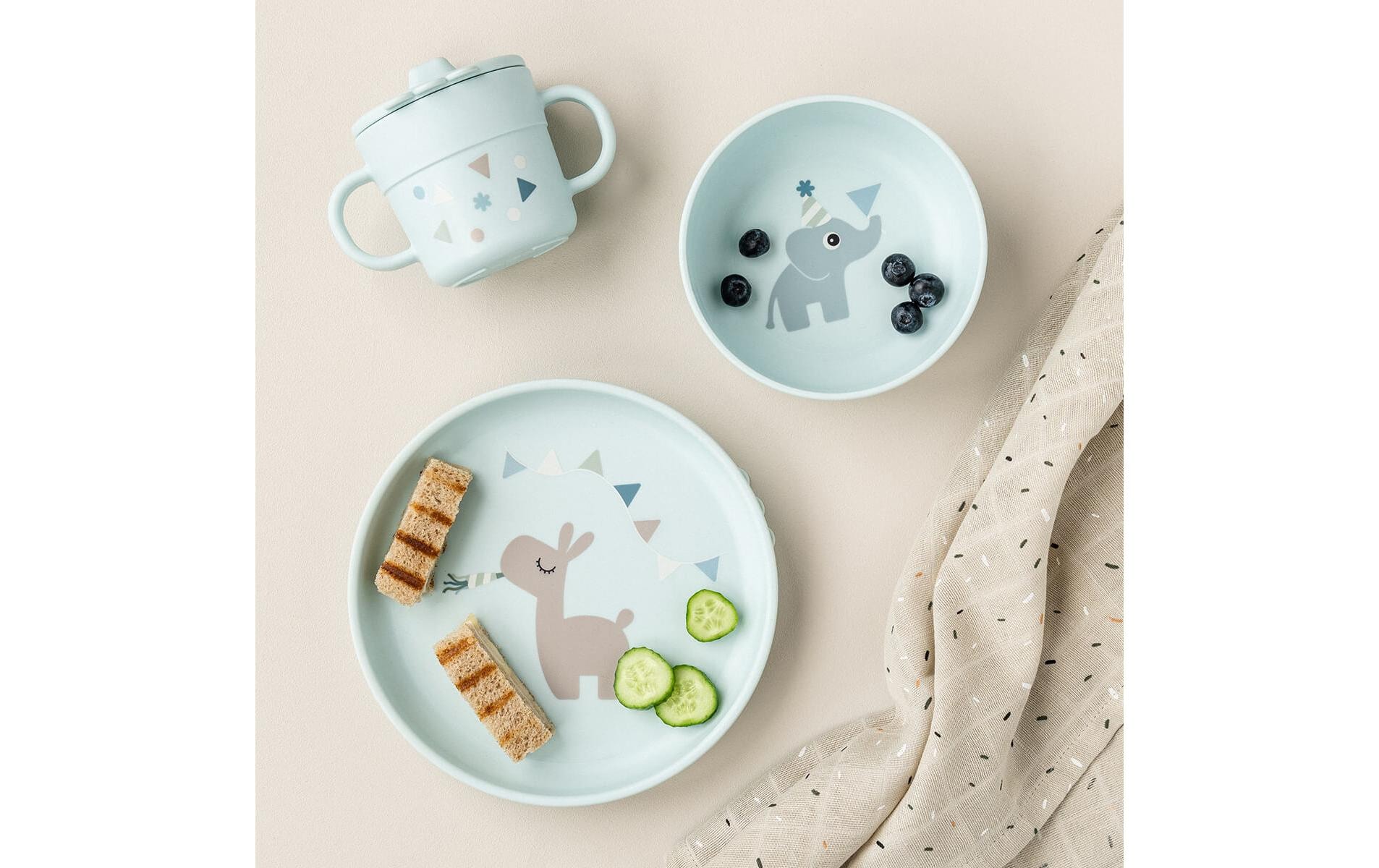 DONE BY DEER Set de vaisselle pour enfants »done by deer Saugfuss Celebration«