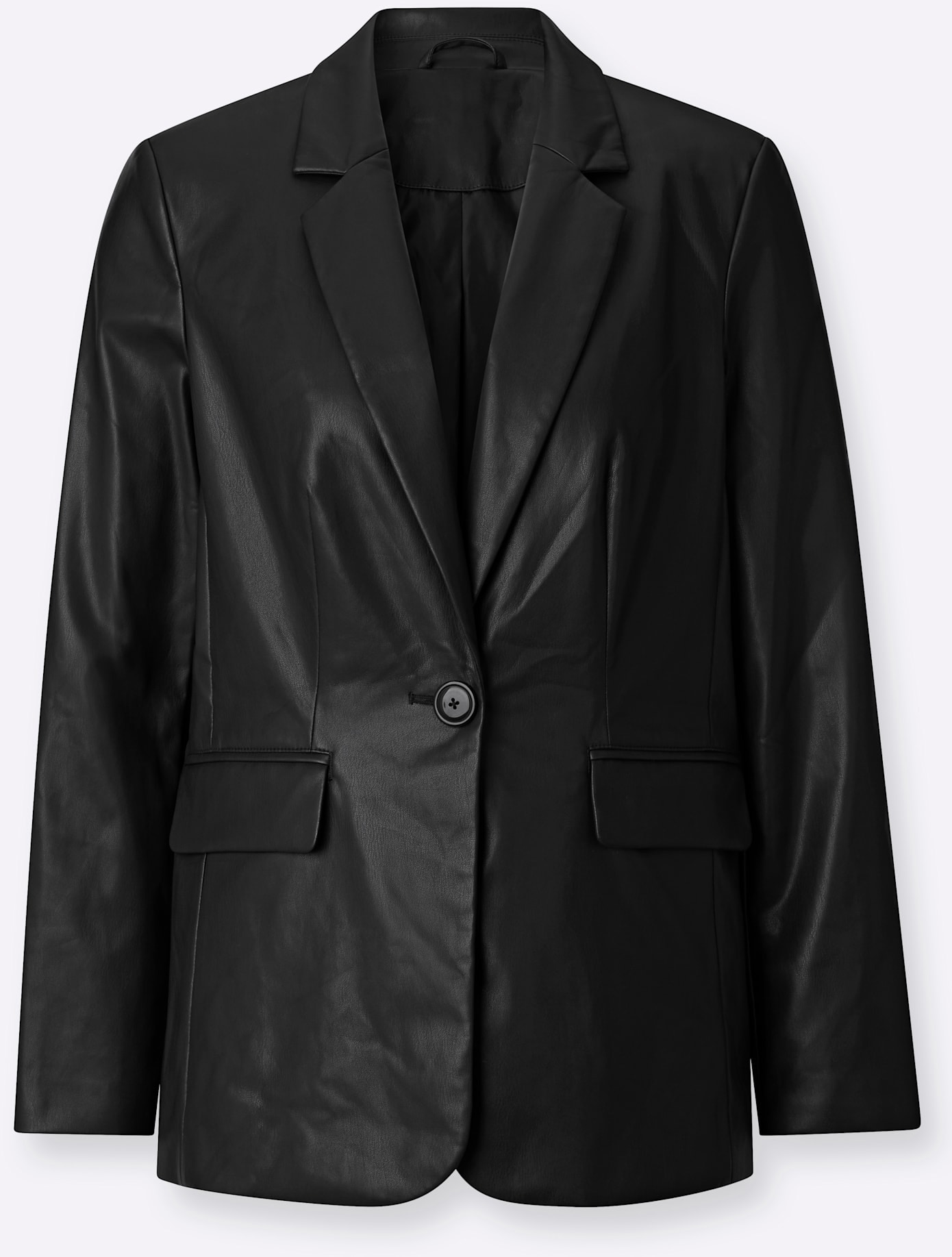 Inspirationen Blazer en similicuir »Lederimitat-Blazer«