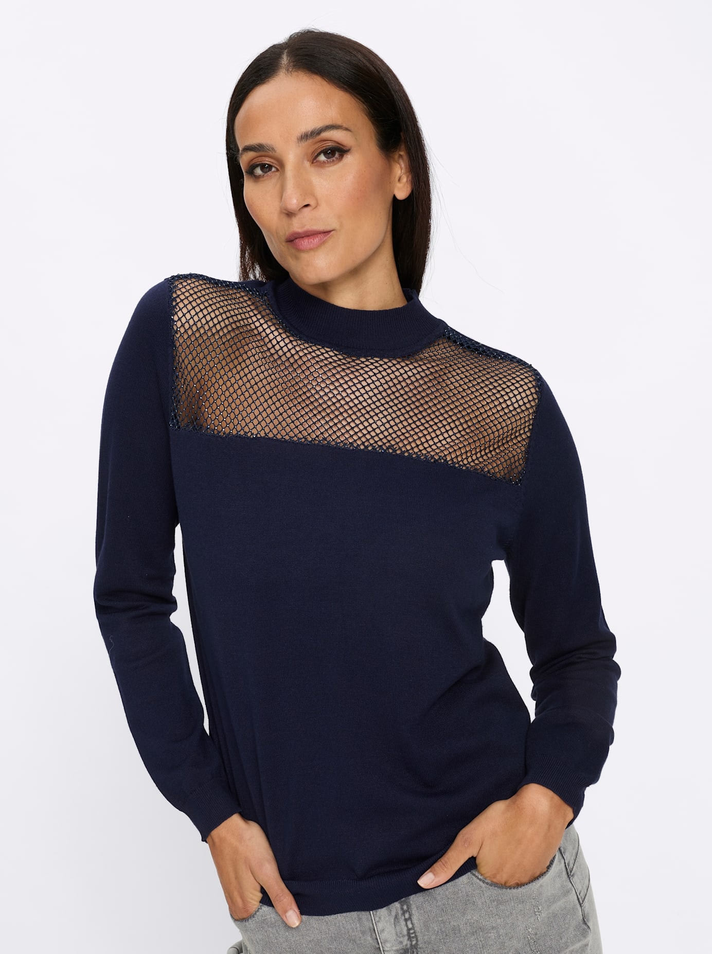heine Pull à col montant »Pullover«