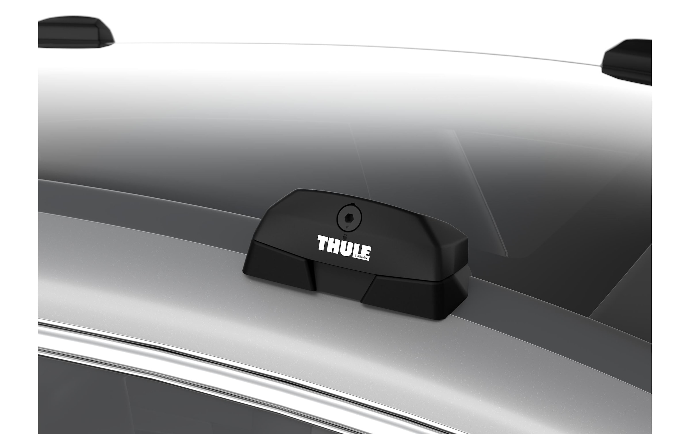 Thule Fixation pour galerie de toit »Lastenträgerfuss Fixpoint Kit Cover« 4 cuis tlg.