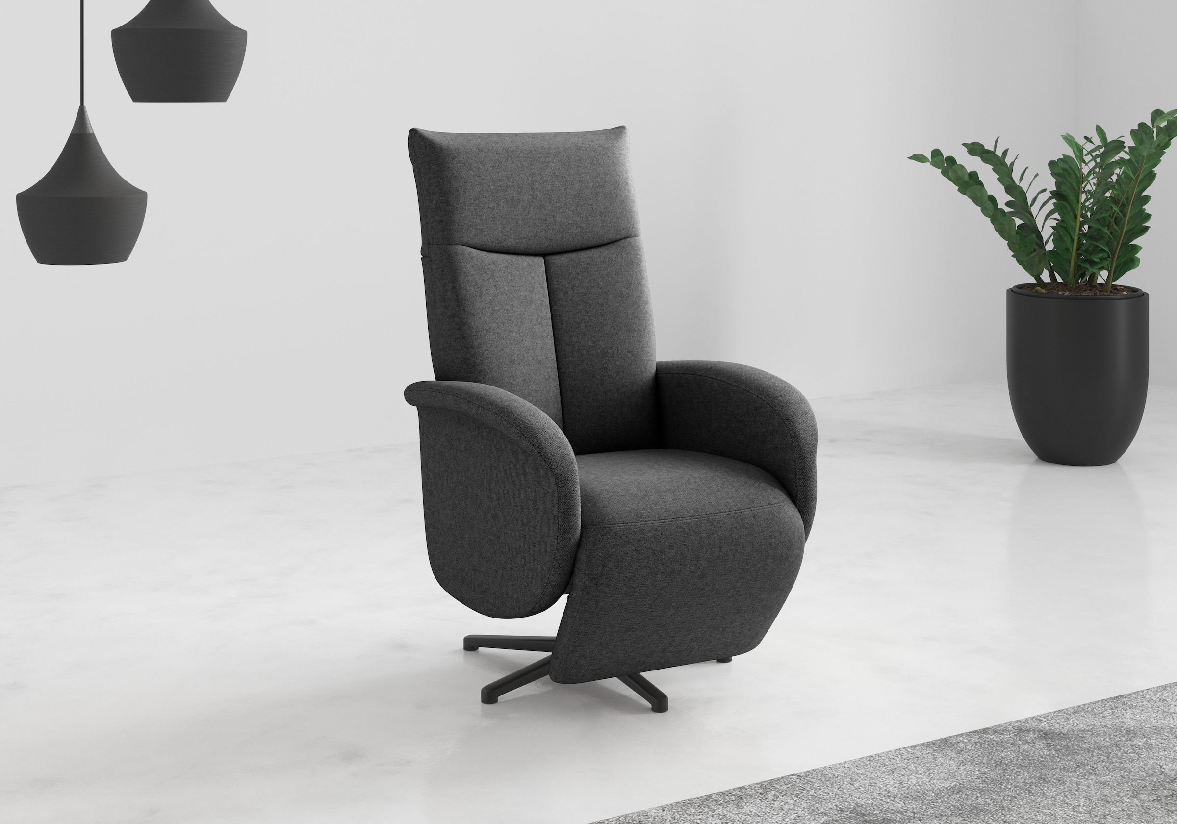 sit&more TV-Sessel »Glendale« wahlweise mit Aufstehhilfe, 2 Motoren und Akku