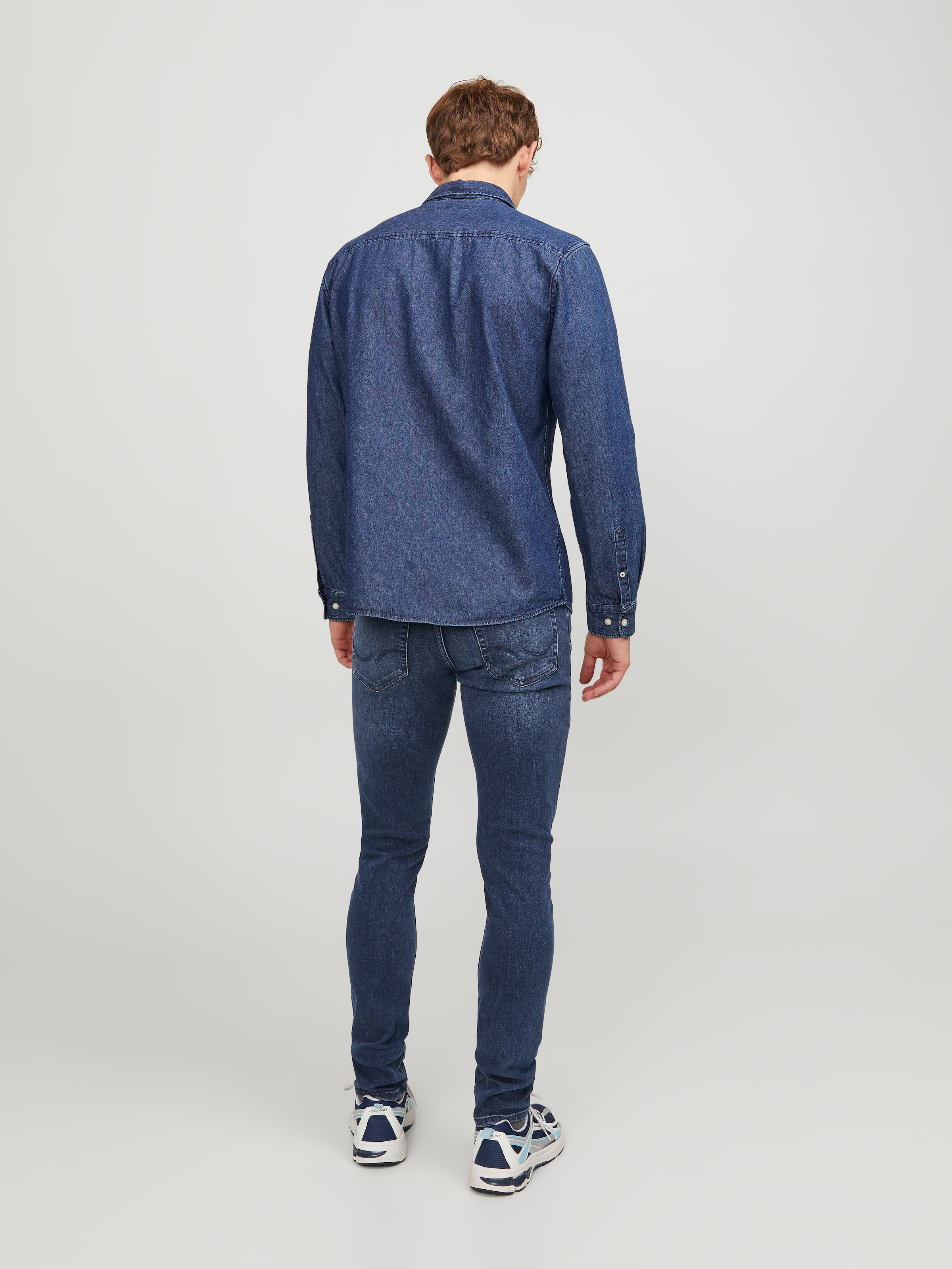 Jack & Jones Jeans slim »JJIGLENN  Slim-Fit mit Stretch und praktischer 5-Pocket-Form« Baumwollmischung, slim fit