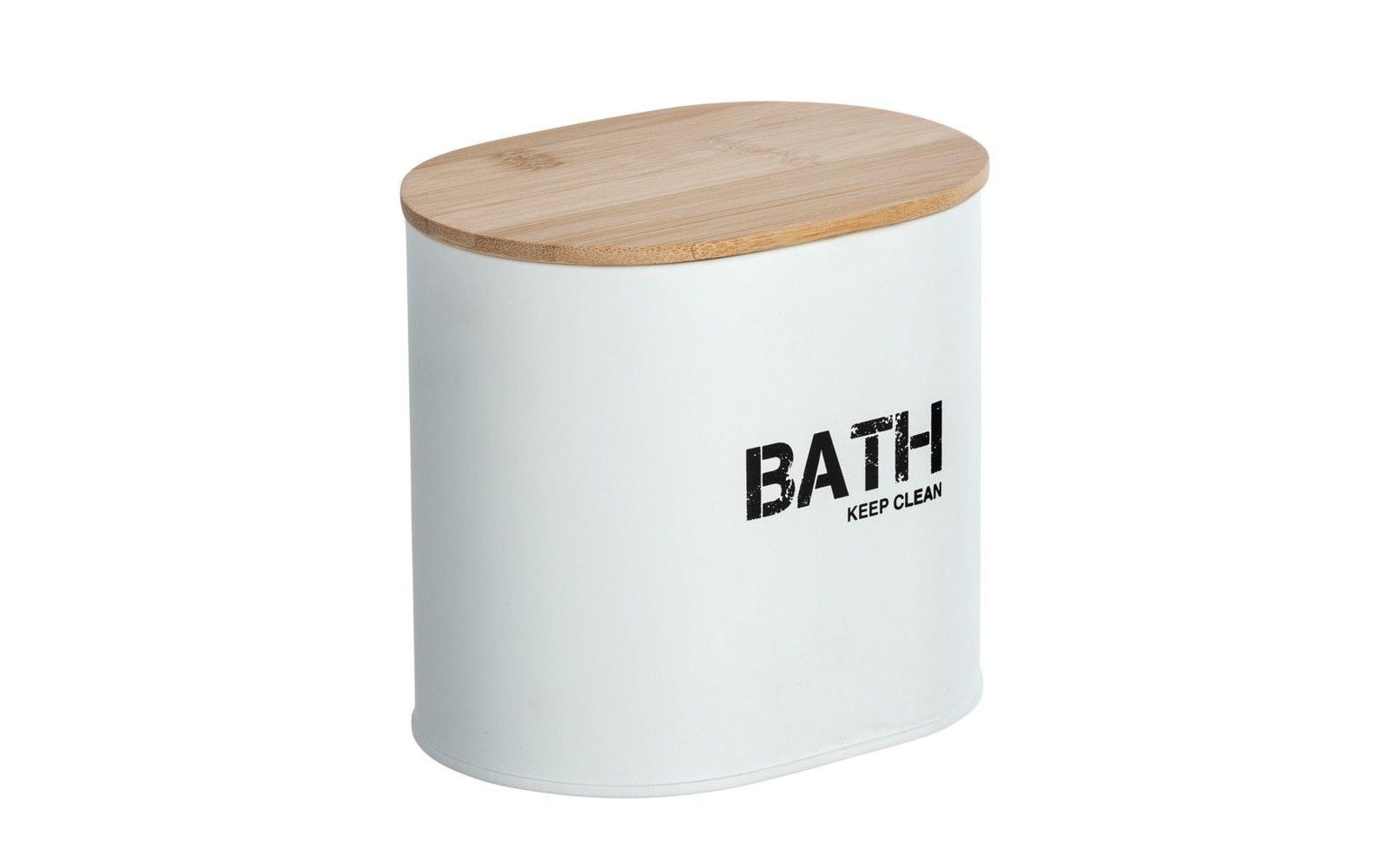 WENKO Aufbewahrungsbox »Gara mit Deckel weiss«