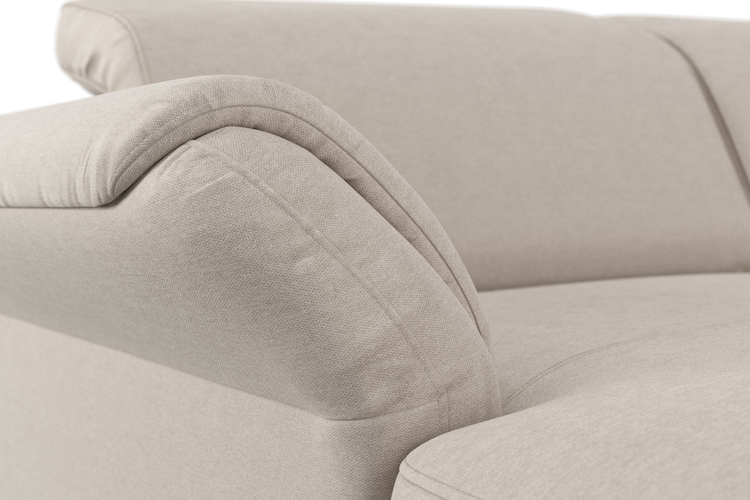 sit&more Wohnlandschaft »Apulia U-Form« wahlweise Schlaffunktion, Bettkasten und Kopf- und Armteilverstellung