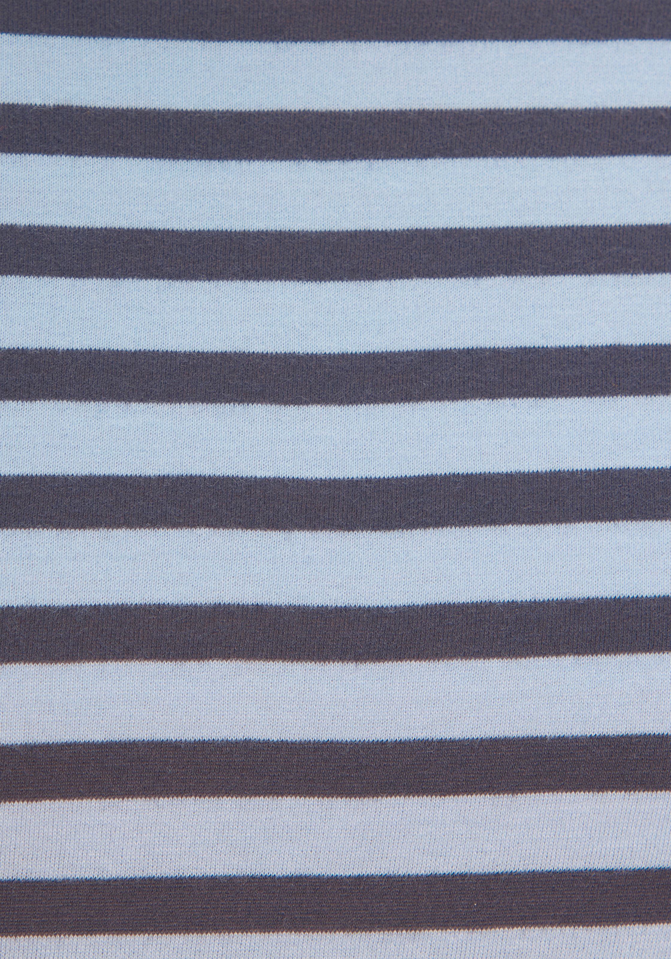 Elbsand T-shirt à manches longues »Tooske« avec motif rayé, impression logo discrète, casual