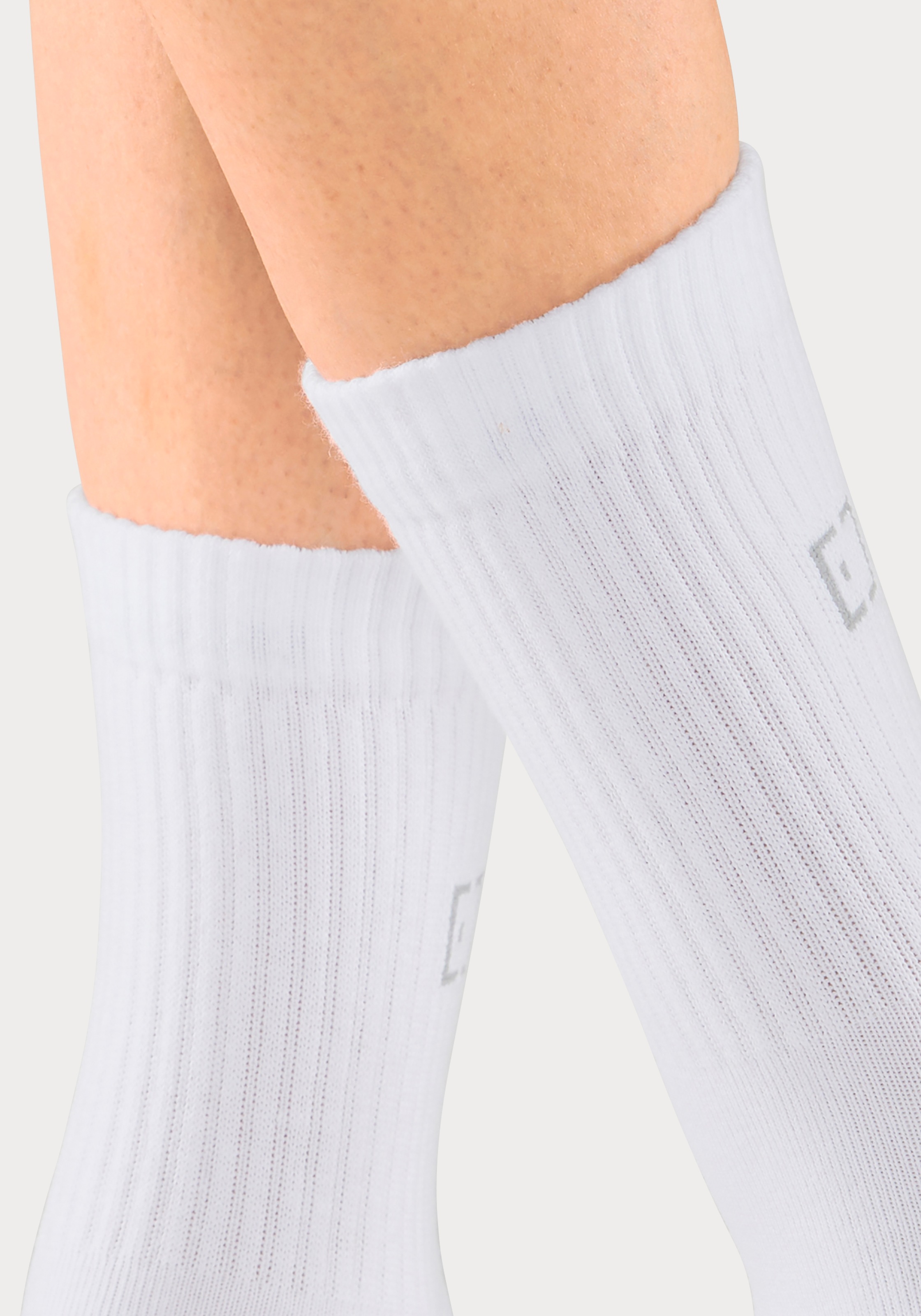 Elbsand Socken Packung, 3 Stk. tlg. mit Frottee und eingestricktem Markenlogo