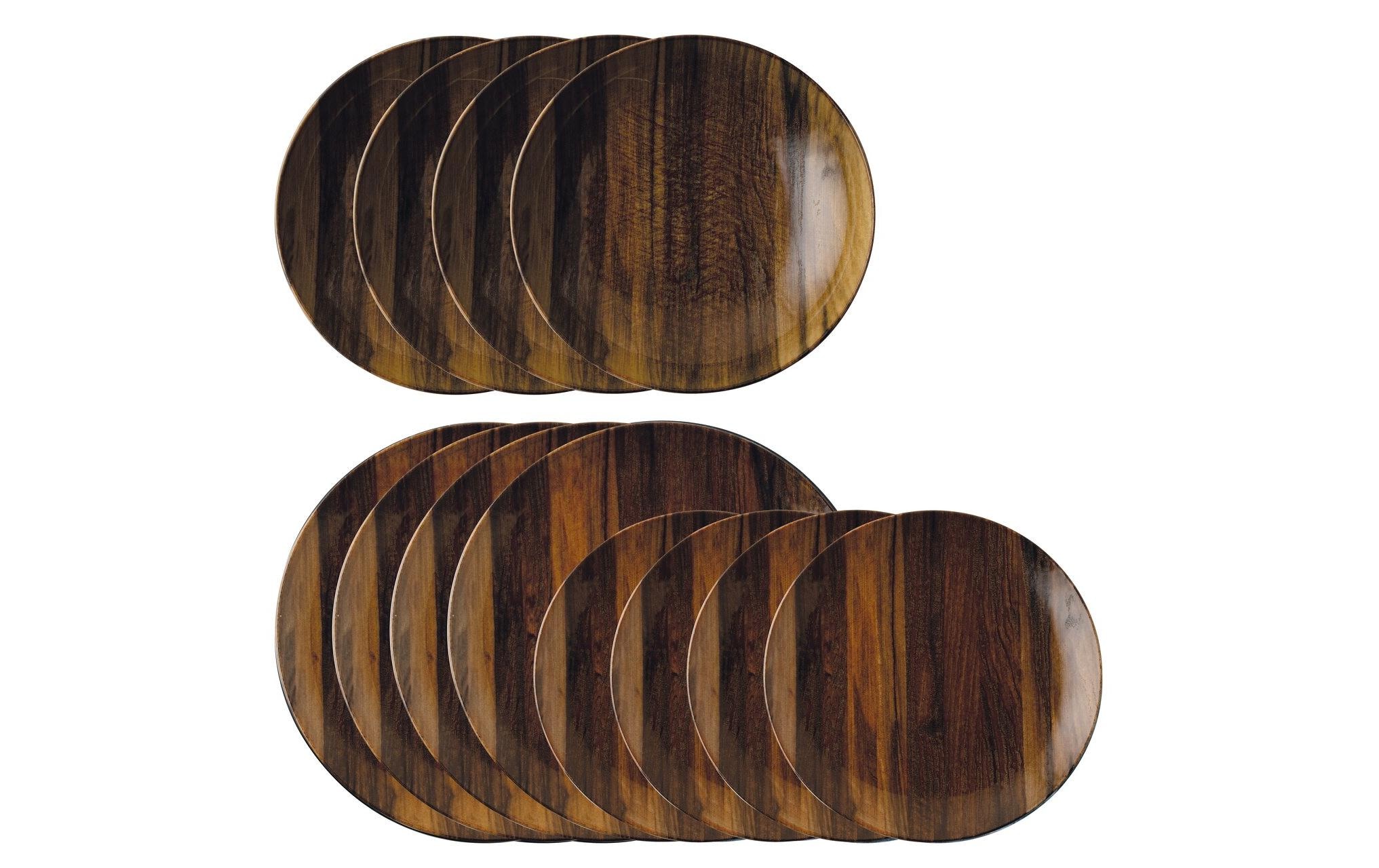 Arthur Krupp Speiseteller »Wood Essence 12 Stück«