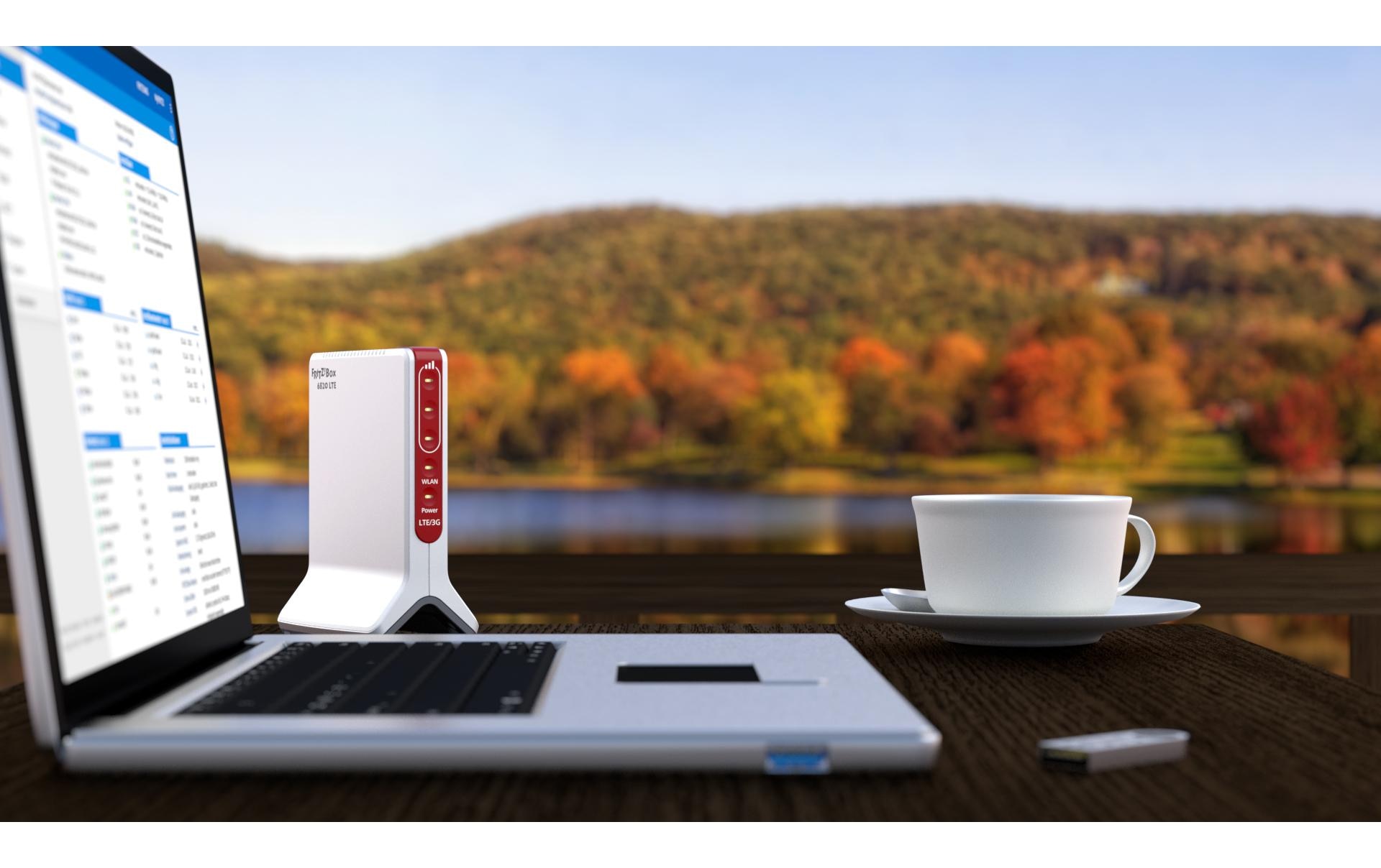   Routeur Wifi »FRITZ! LTE-Router FRITZ!Box 6820 LTE International V.3«