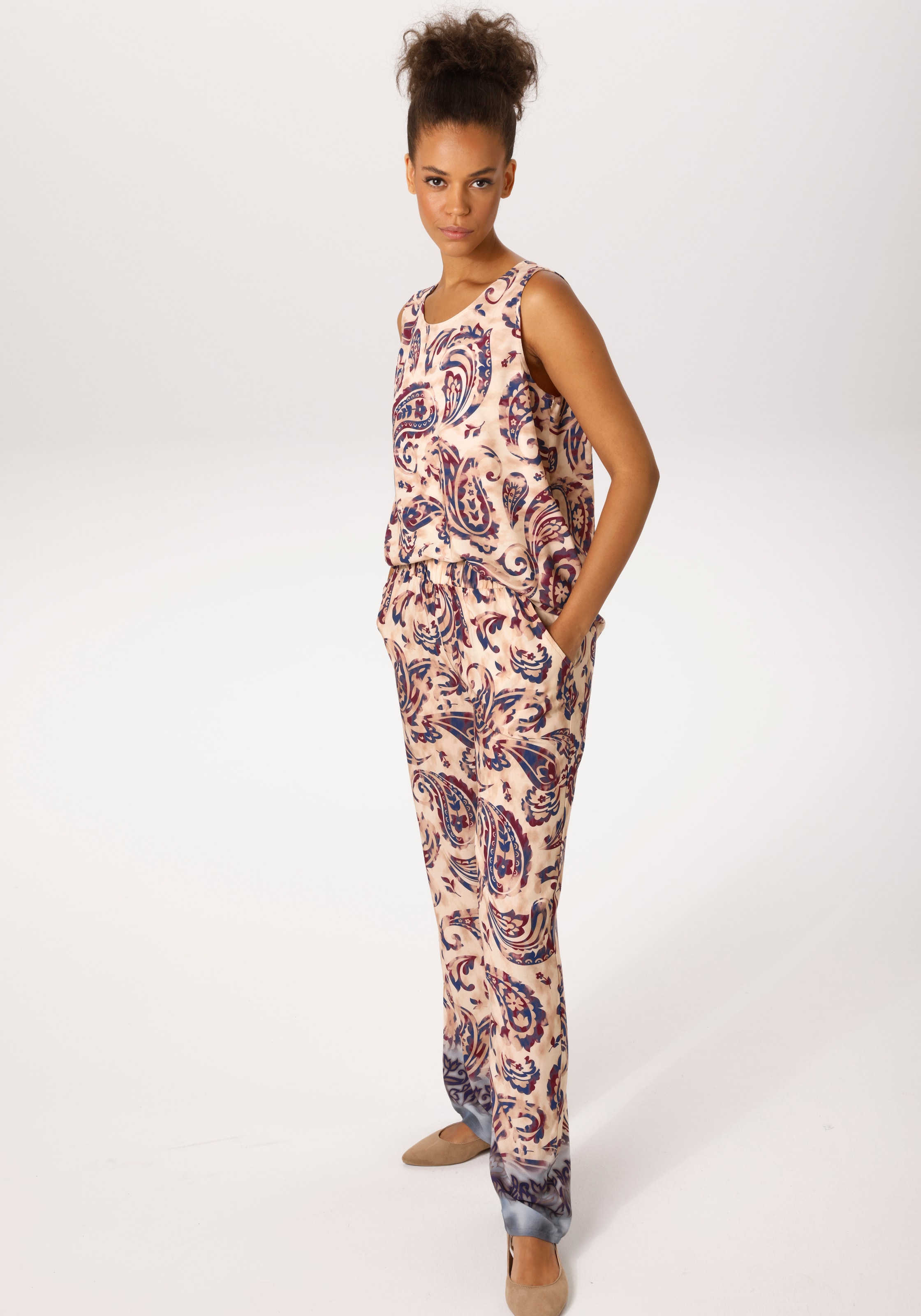 Aniston CASUAL Top chemisier mit trendigem Paisley-Muster - jedes Teil ein Unikat - NEUE KOLLEKTION