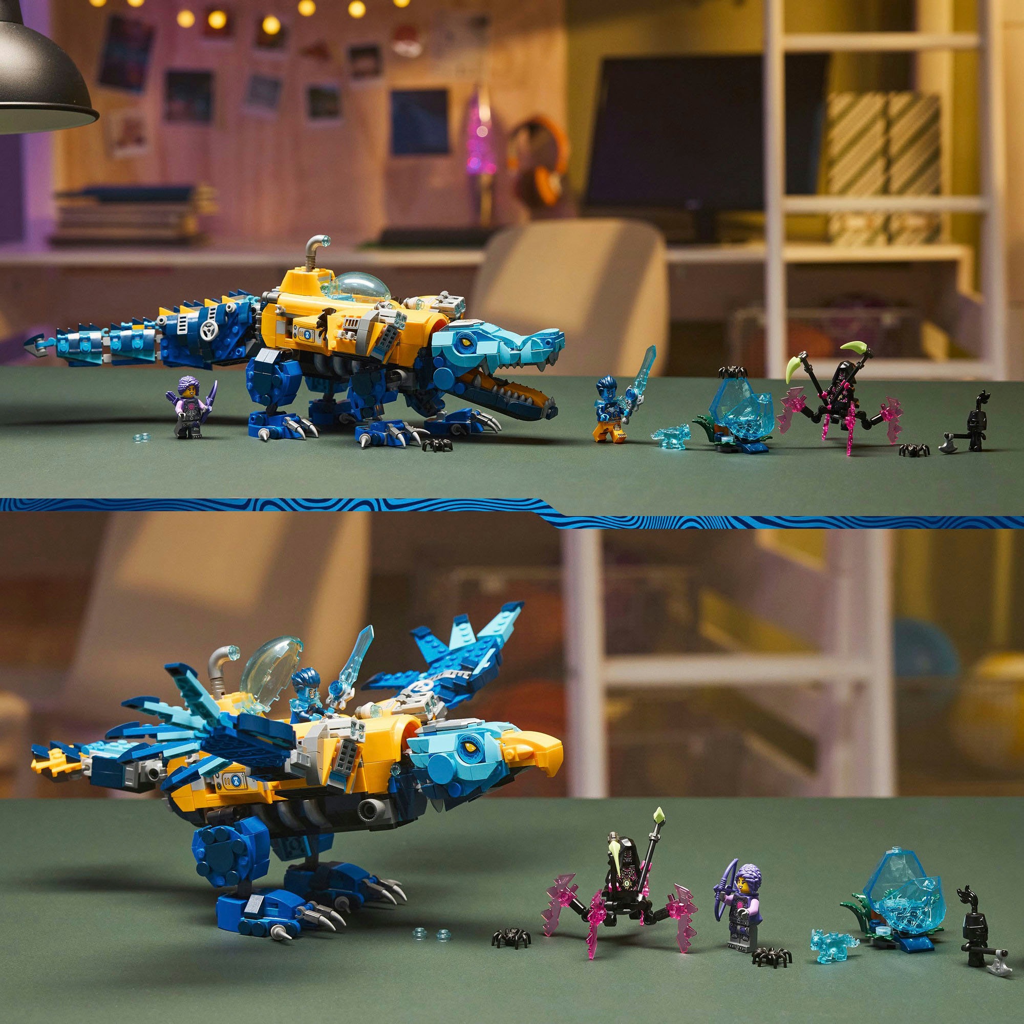 LEGO® Konstruktionsspielsteine »Krokodil-U-Boot (71512), LEGO DREAMZzz« Made in Europe