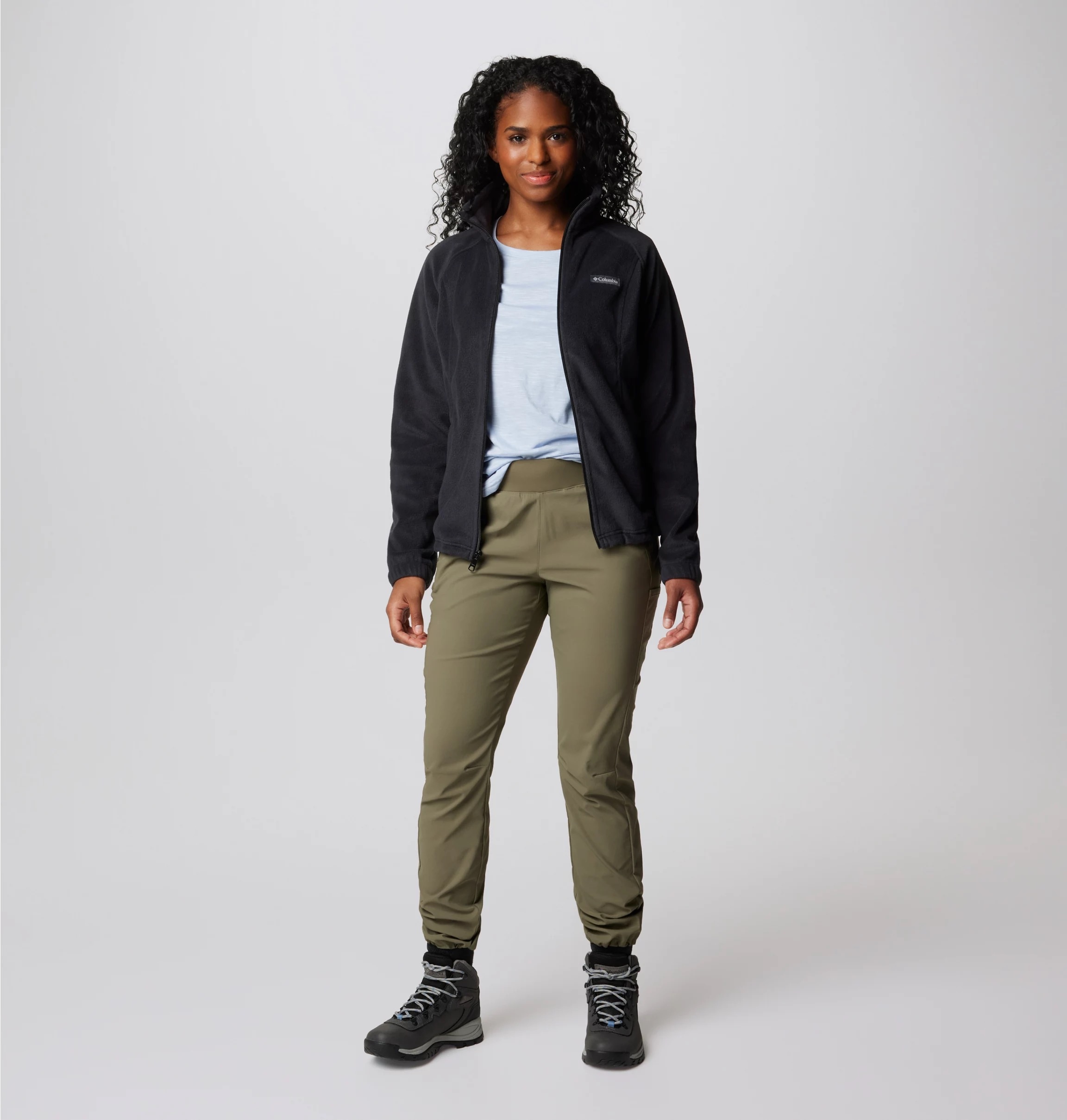 Columbia Veste polaire »Benton Springs™« sportlicher Stil, moderner klassischer Schnitt, Übergangsjacke