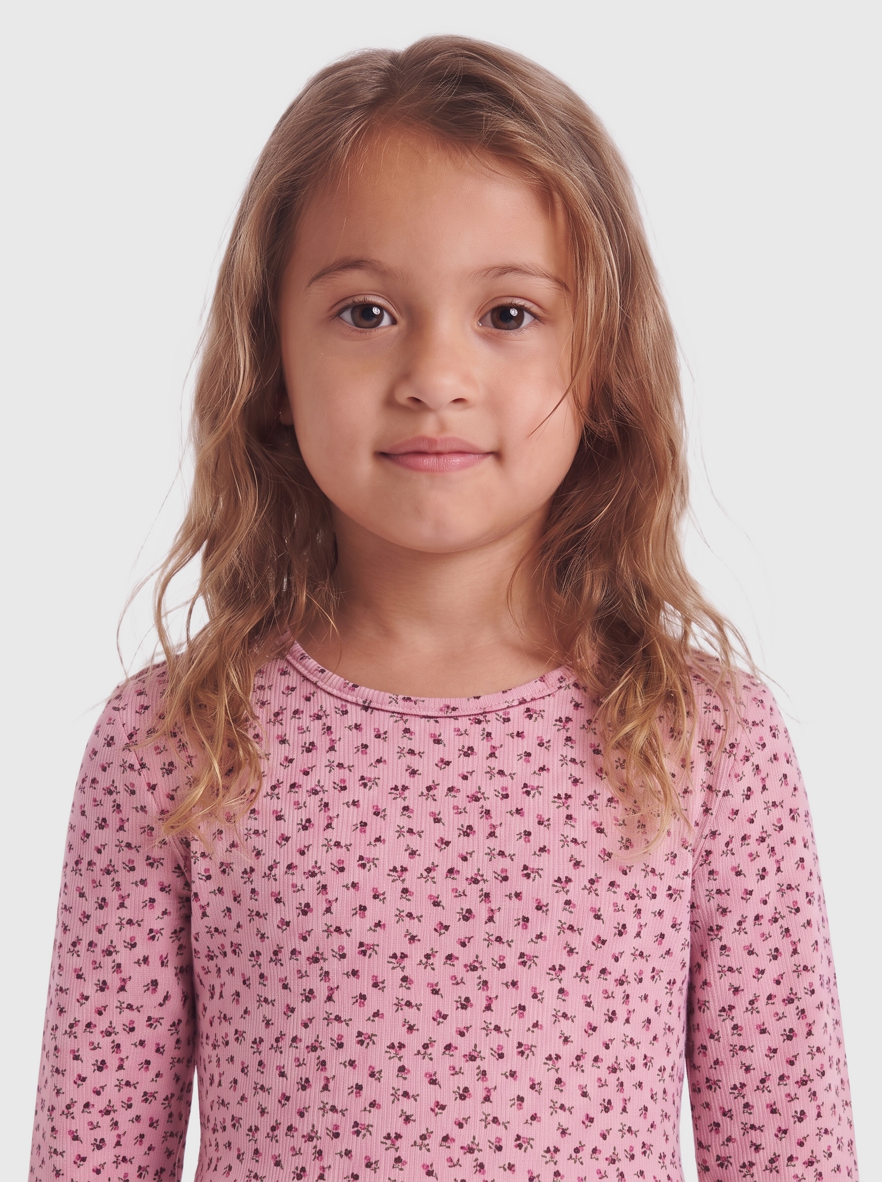 KIDS ONLY Minikleid »KMGTRINNY LIFE AOP LS BAL DRESS JRS NOOS« Baumwollmischung, regular fit