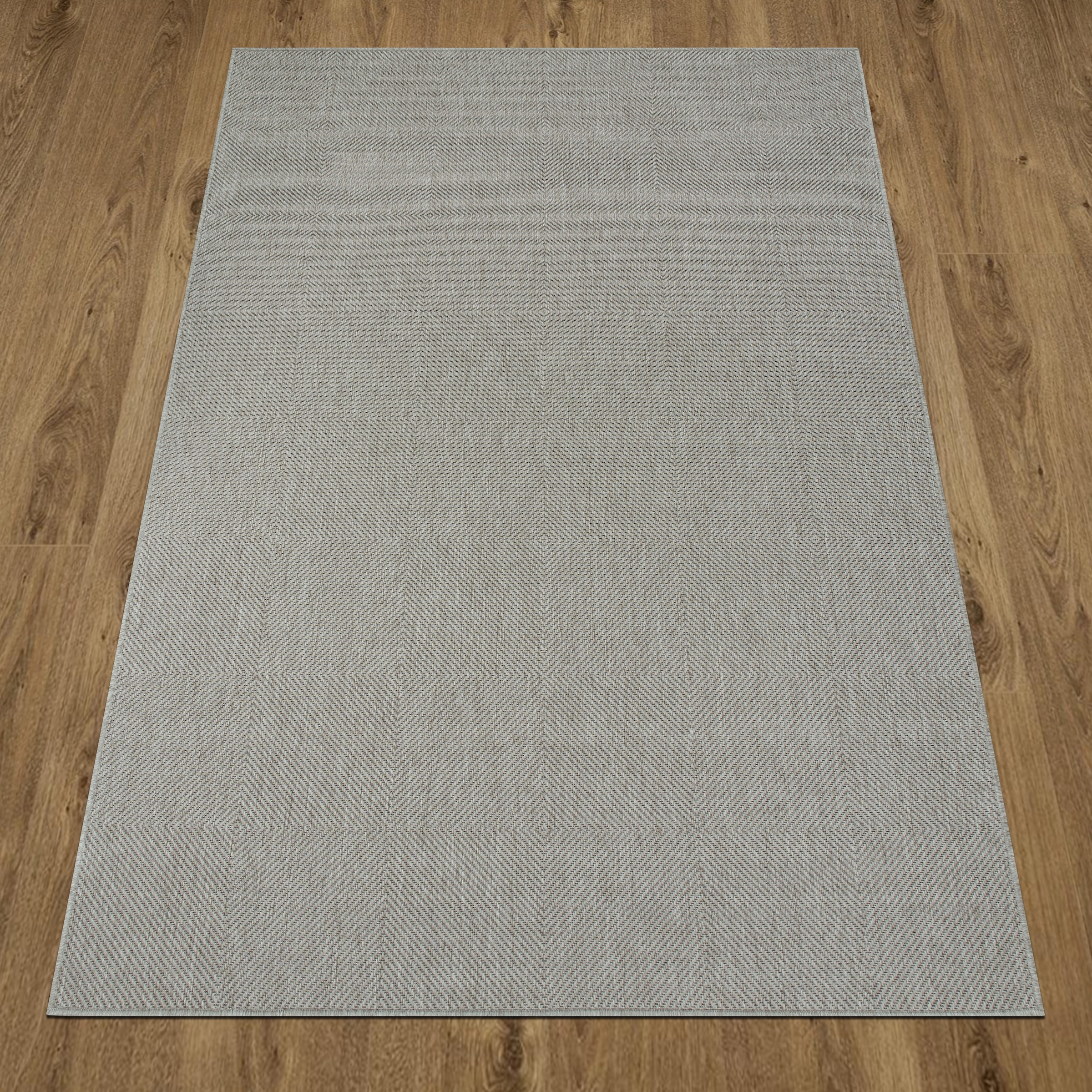 GOODproduct Tapis »Anna, auch als Läufer erhältlich« Rectangulaire 3 mm Höhe adapté intérieur et extérieur, aspect sisal, résistant aux intempéries et aux UV