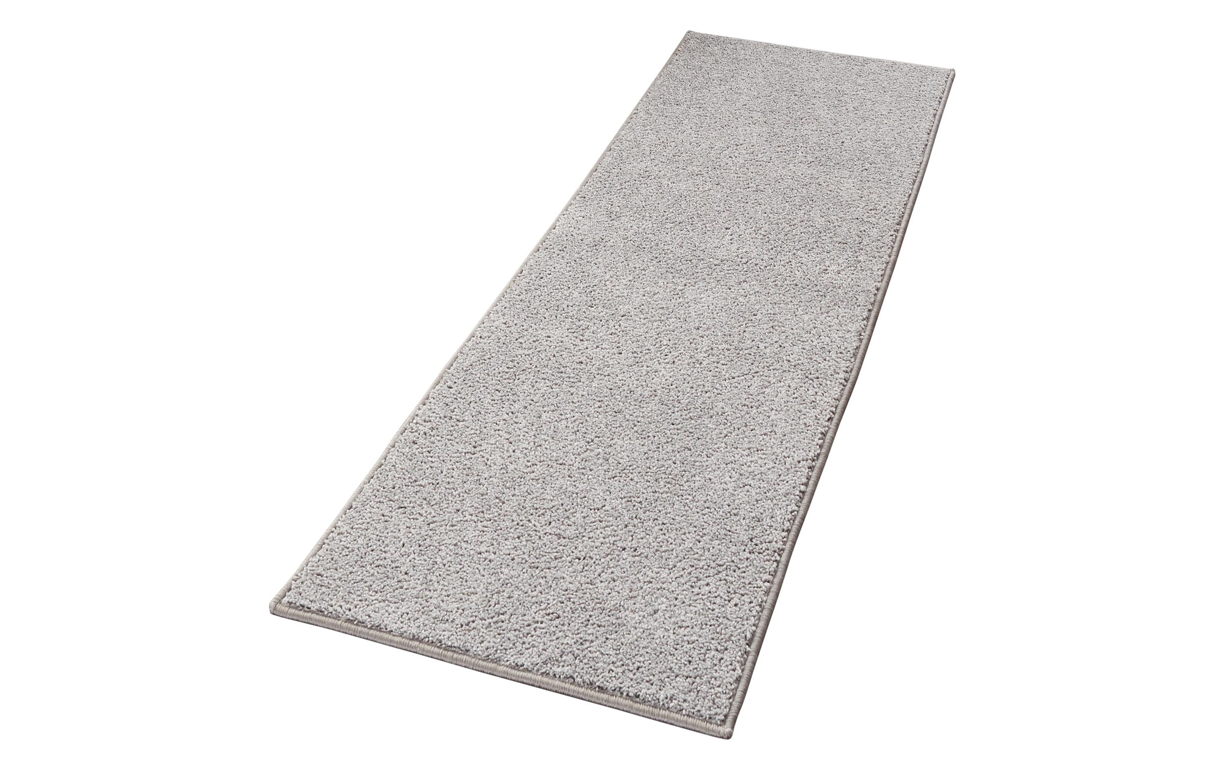 HANSE Home Teppich »Pure 100  Kurzflor« rechteckig 13 mm Höhe Kurzflor, uni, umkettelt, Läufer, Wohnzimmer, Kinderzimmer, Flur
