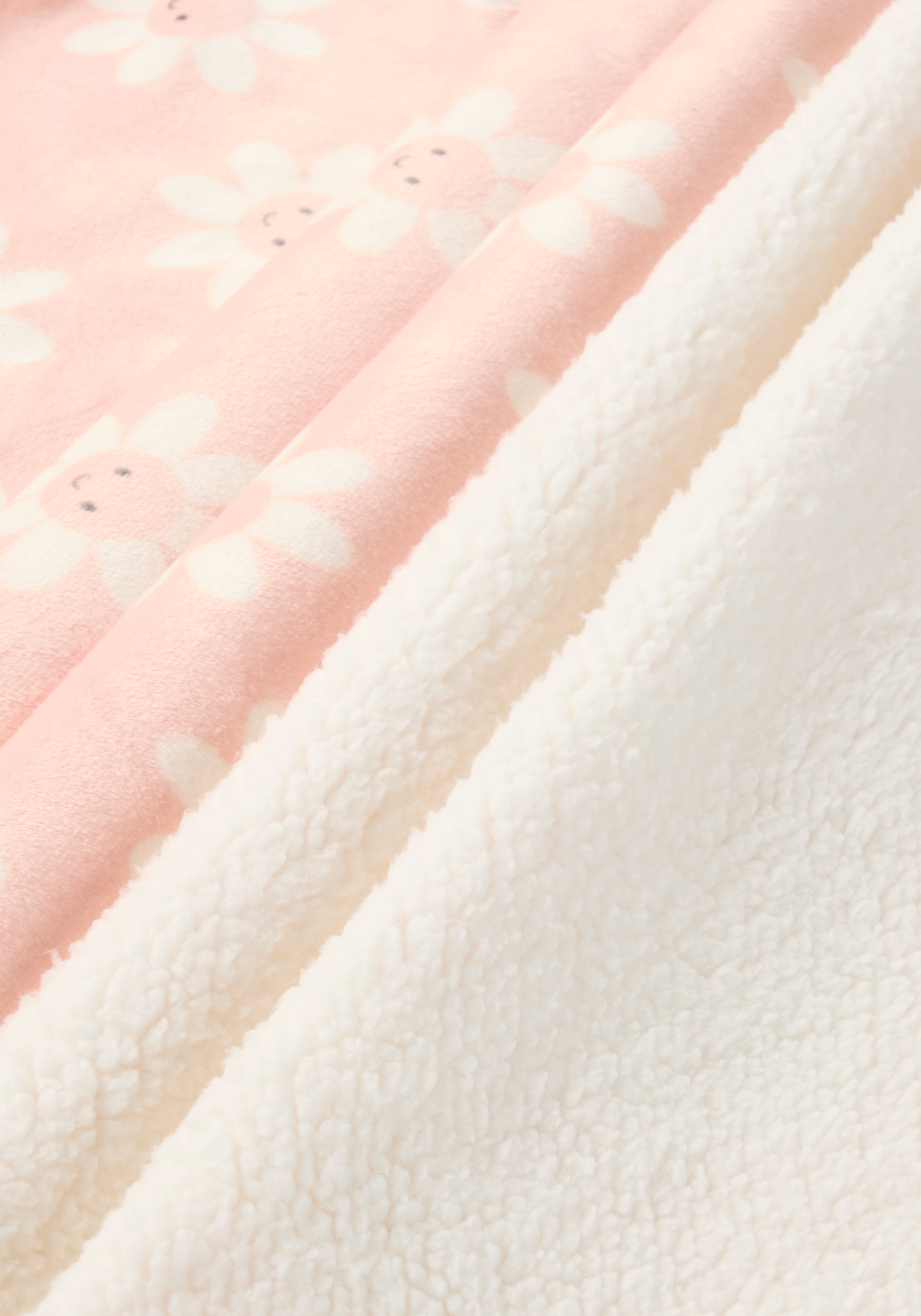 HUGGIES babywear Babydecke »HGHG PLUSH BLANKET« supersoft, mit süssem Blumenmotiv