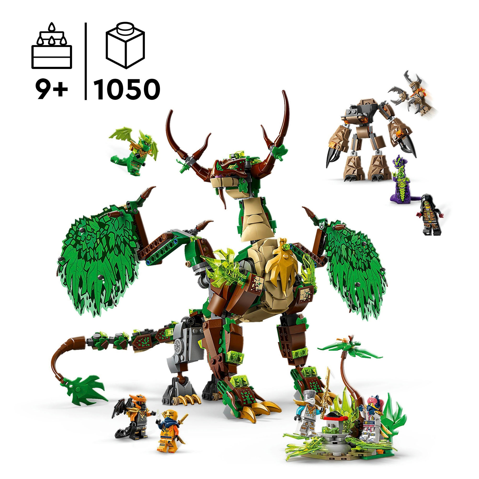 LEGO® Pions de construction »Der Drache des Lebens (71859), LEGO Ninjago«