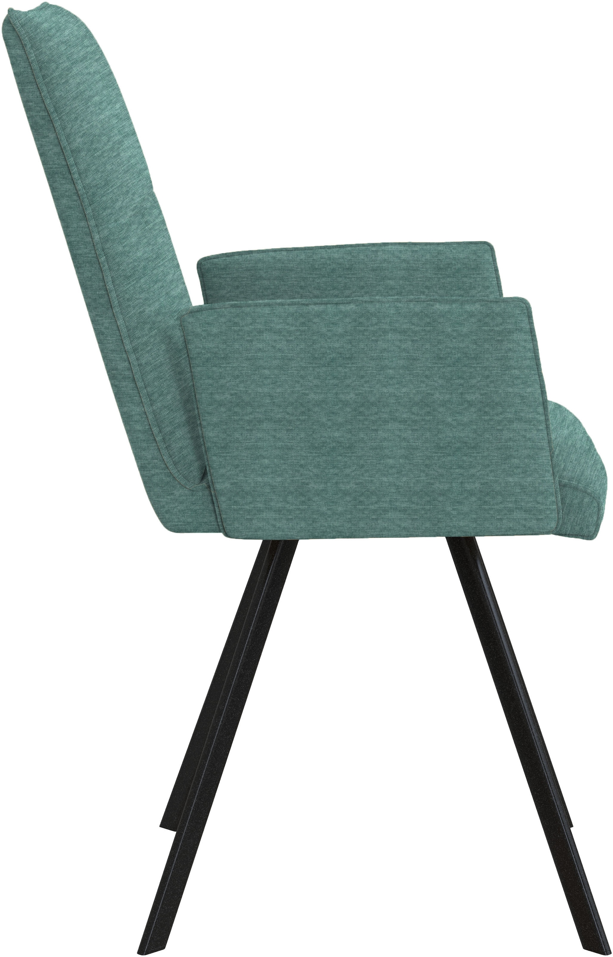 GOODproduct Chaise avec accoudoirs »Sava« (Set) 2 cuisMetallgestell