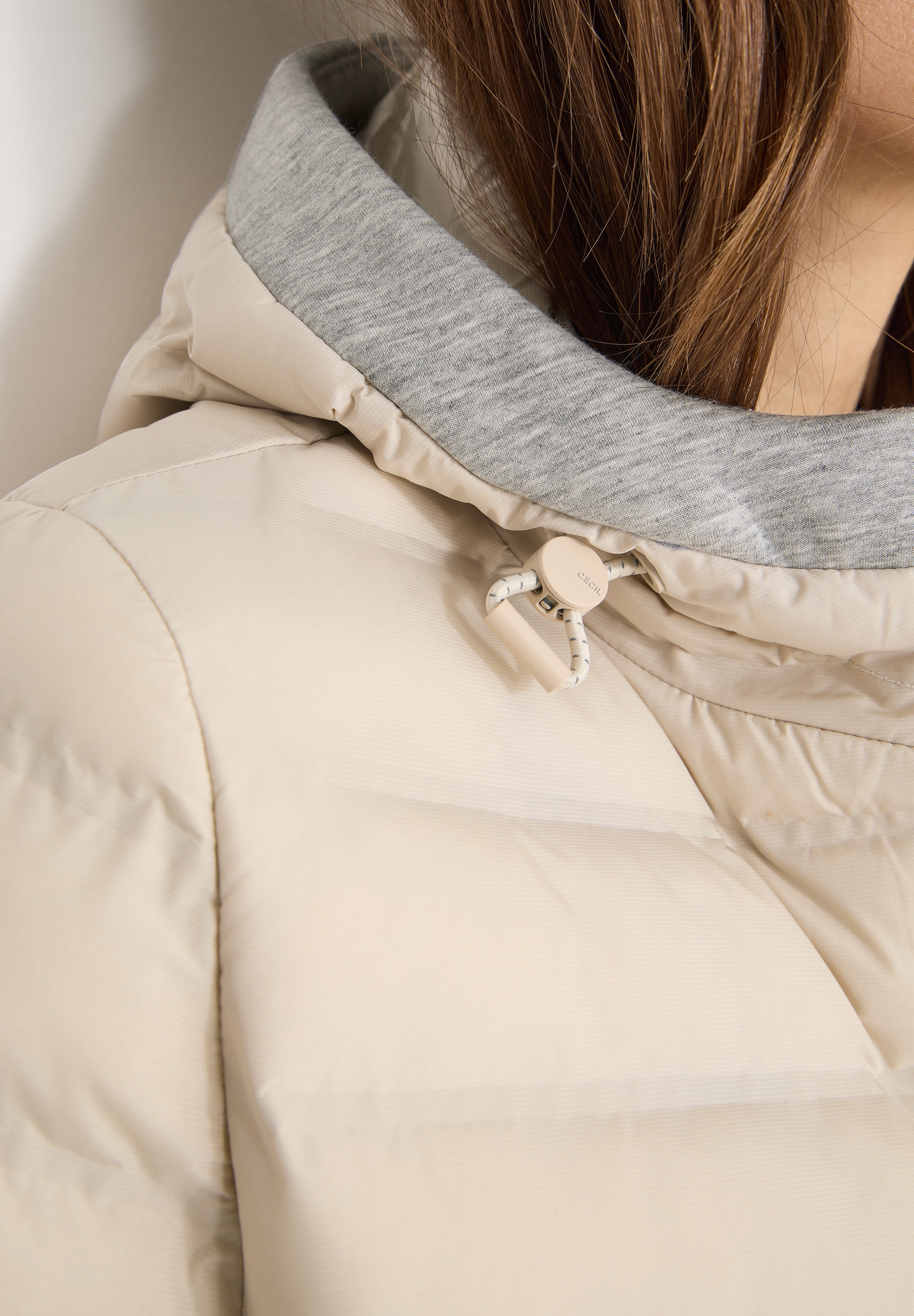 Cecil Steppjacke ohne Kapuze in Welded-Optik