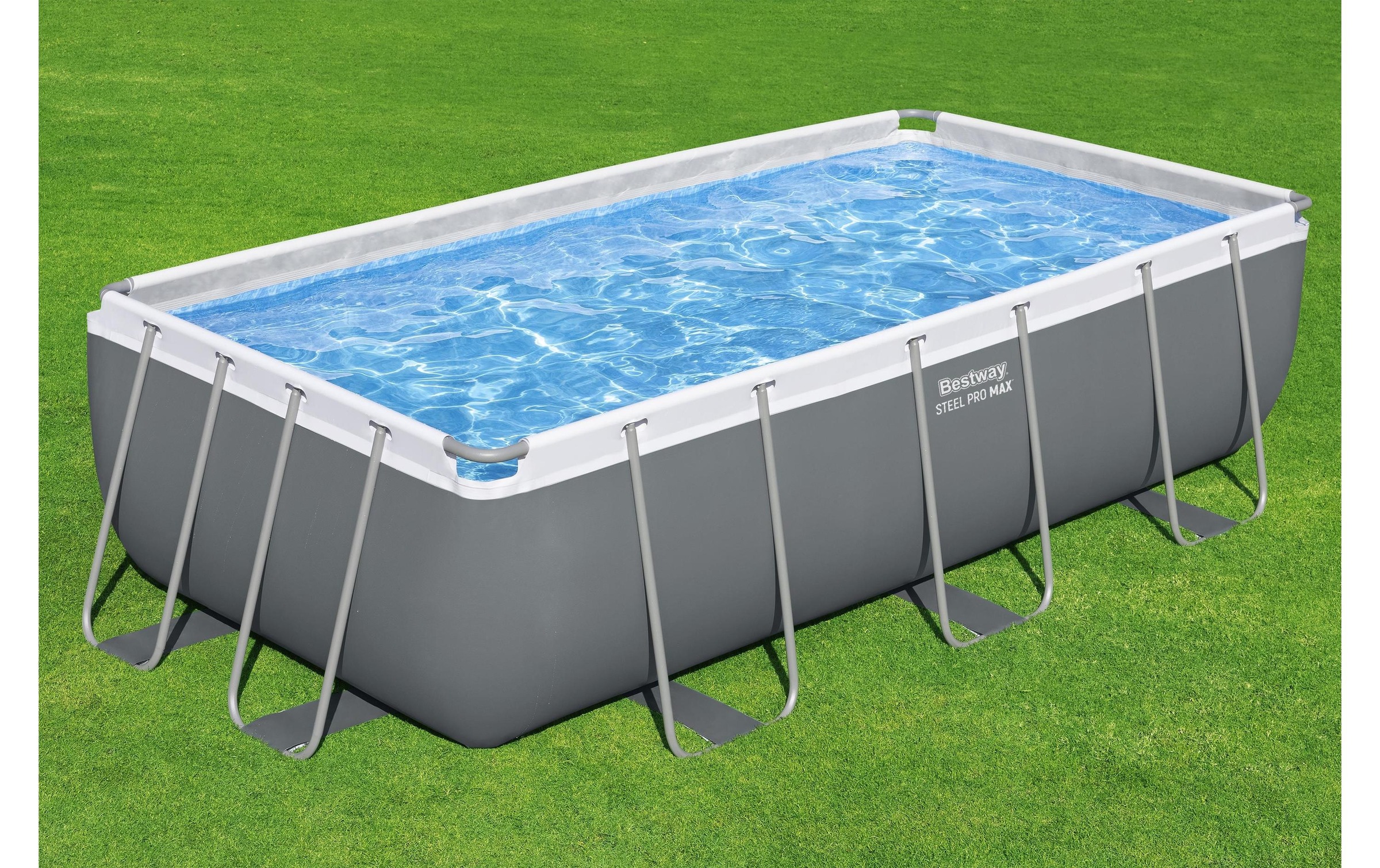 Bestway Whirlpool »Steel Pro MAX« Rechteckiges Aufstellpool-Set