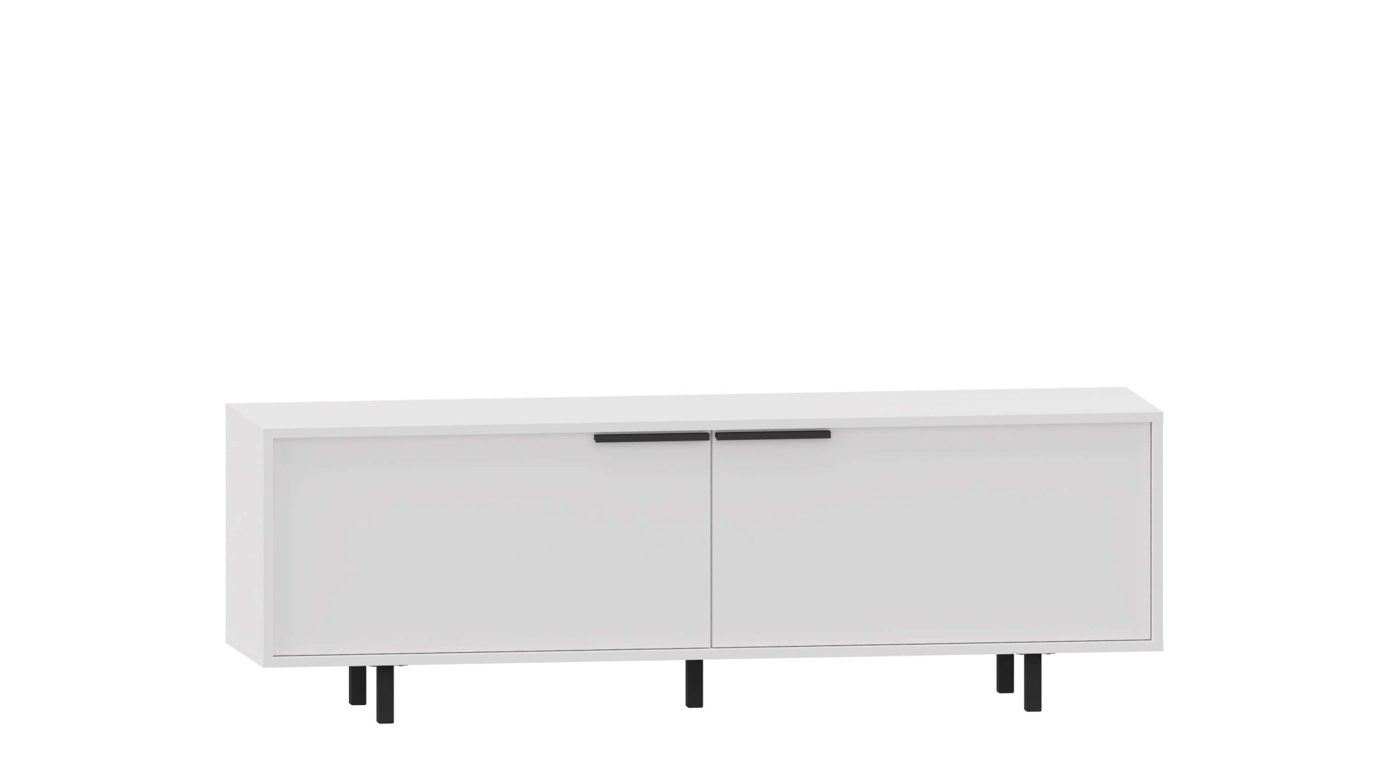 GOODproduct Lowboard »Dinant« TV-Kommode mit 2 Klappen, Kabeldurchführung, Breite 150 cm, Höhe 50 cm